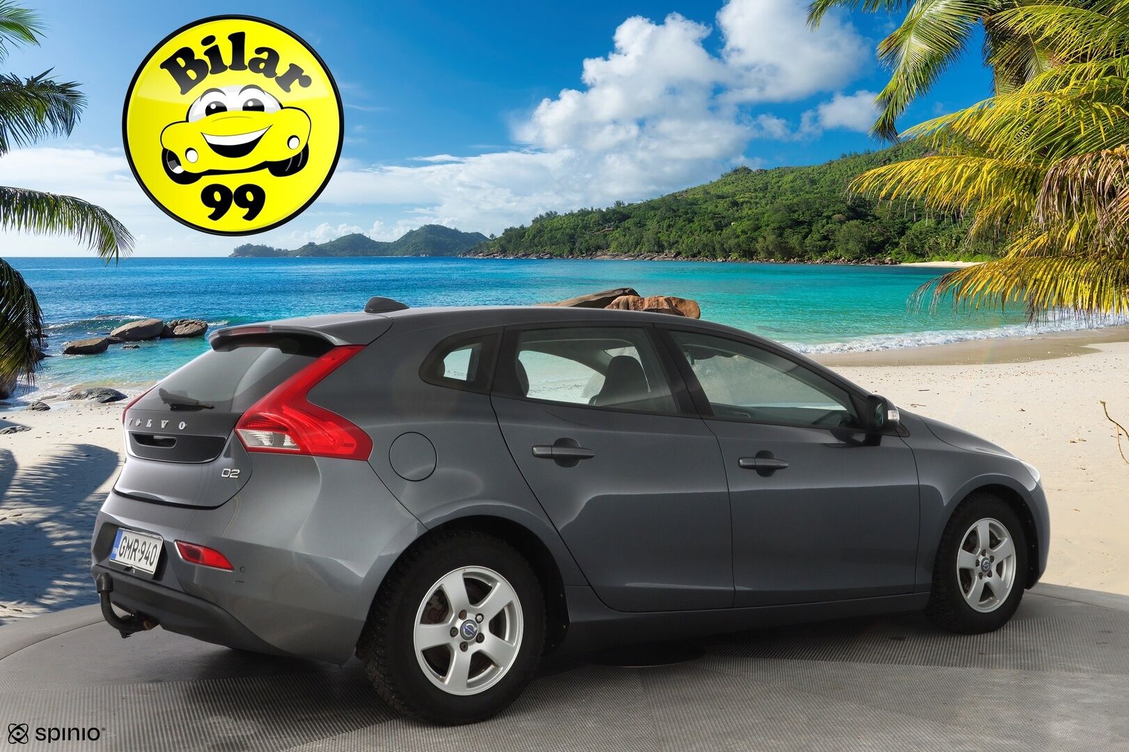 Volvo V40 2013 D2 Kinetic *Vakkari / Webasto / Koukku / Tutka* - Kahdet renkaat Volvon alumiinivantein / Säännöllinen huoltokirja