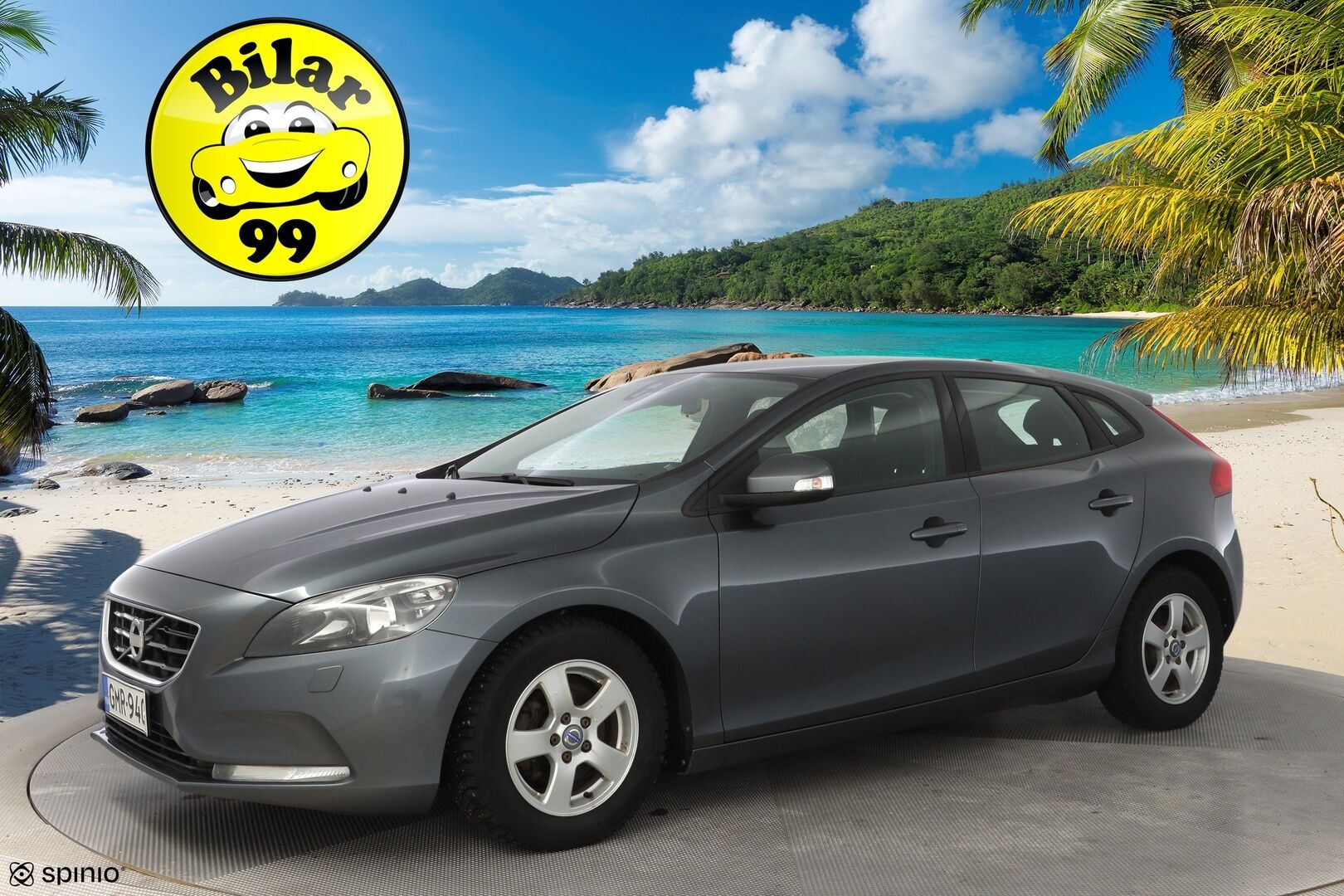 Volvo V40 2013 D2 Kinetic *Vakkari / Webasto / Koukku / Tutka* - Kahdet renkaat Volvon alumiinivantein / Säännöllinen huoltokirja