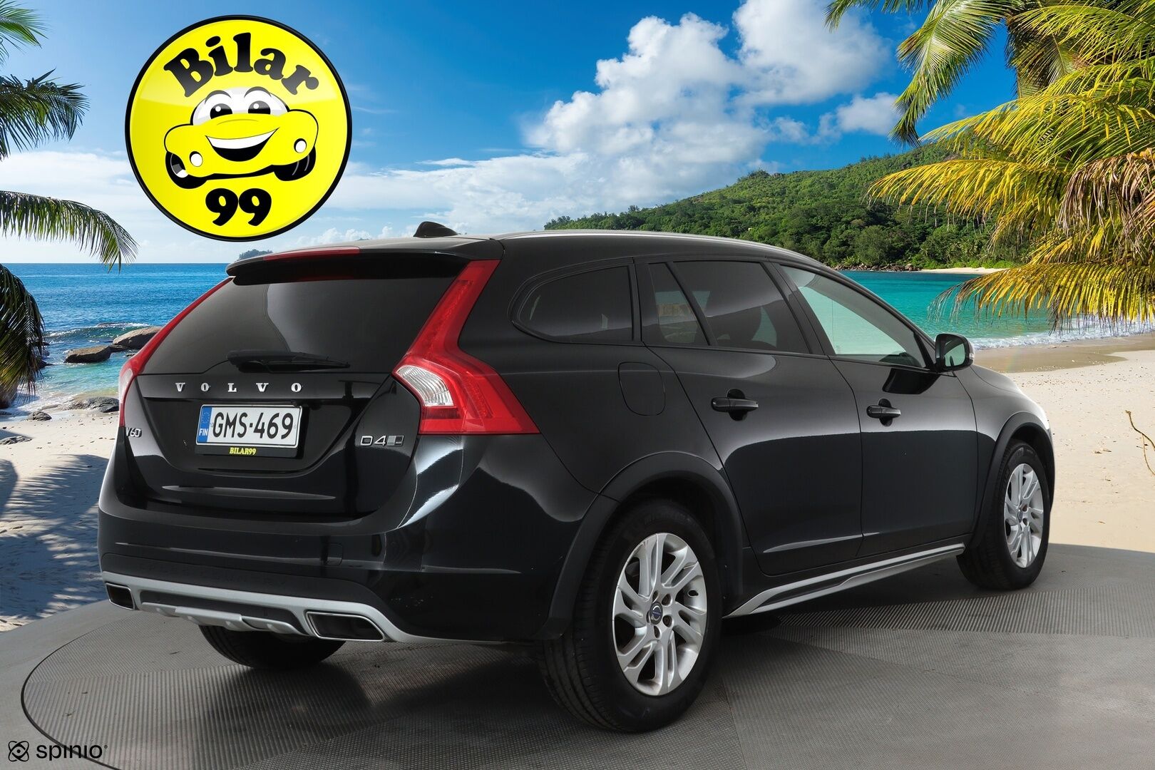 Volvo V60 Cross Country 2018 D4 AWD Business Classic aut **Adapt.vakkari / P.kamera / H&K / Webasto / Koukku / Muistipenkki / Aktiiv.Xenon** - Suomi-auto / Merkkihuollettu / Kahdet renkaat aluvanteilla / Nahkaverhoilu / Penkinlämmittimet takana / Ratinlämmitin / BLIS / Navi / Digimittaristo