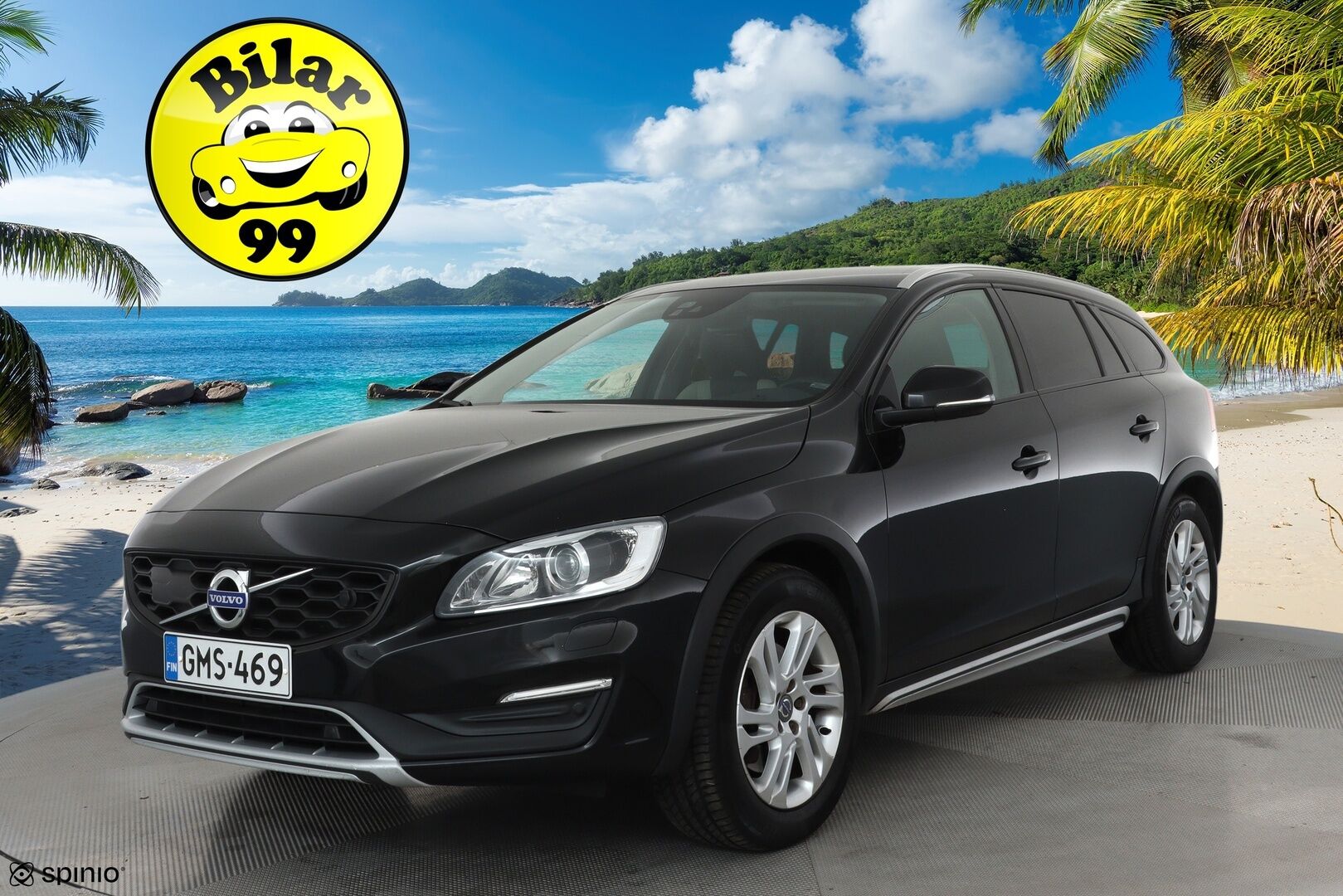 Volvo V60 Cross Country 2018 D4 AWD Business Classic aut **Adapt.vakkari / P.kamera / H&K / Webasto / Koukku / Muistipenkki / Aktiiv.Xenon** - Suomi-auto / Merkkihuollettu / Kahdet renkaat aluvanteilla / Nahkaverhoilu / Penkinlämmittimet takana / Ratinlämmitin / BLIS / Navi / Digimittaristo