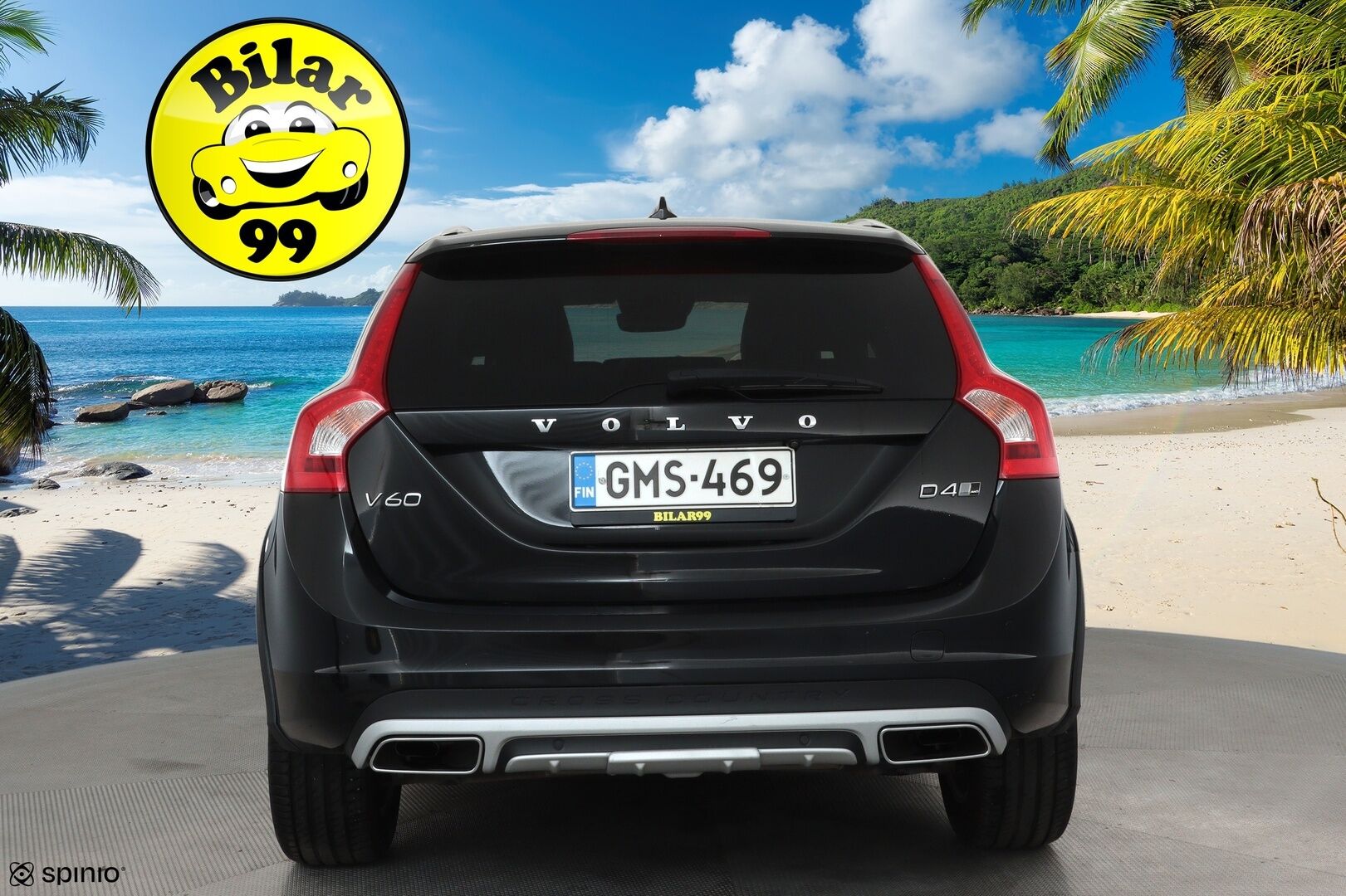 Volvo V60 Cross Country 2018 D4 AWD Business Classic aut **Adapt.vakkari / P.kamera / H&K / Webasto / Koukku / Muistipenkki / Aktiiv.Xenon** - Suomi-auto / Merkkihuollettu / Kahdet renkaat aluvanteilla / Nahkaverhoilu / Penkinlämmittimet takana / Ratinlämmitin / BLIS / Navi / Digimittaristo
