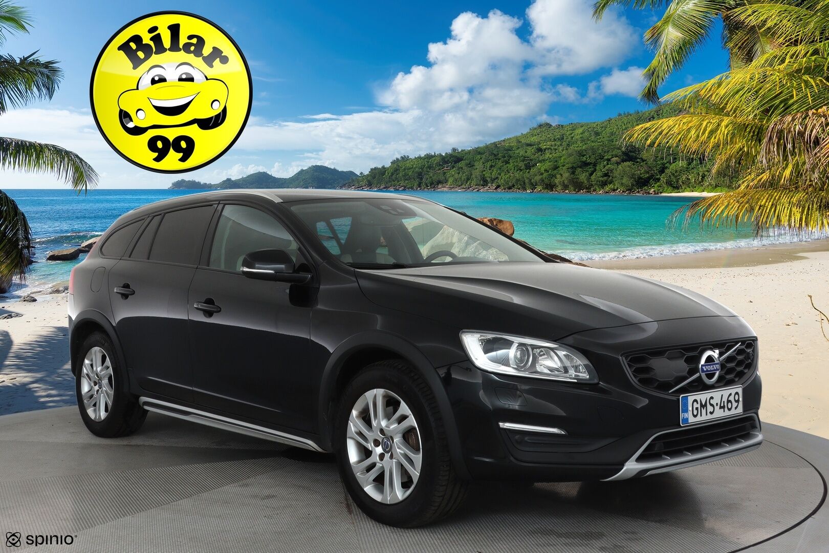 Volvo V60 Cross Country 2018 D4 AWD Business Classic aut **Adapt.vakkari / P.kamera / H&K / Webasto / Koukku / Muistipenkki / Aktiiv.Xenon** - Suomi-auto / Merkkihuollettu / Kahdet renkaat aluvanteilla / Nahkaverhoilu / Penkinlämmittimet takana / Ratinlämmitin / BLIS / Navi / Digimittaristo