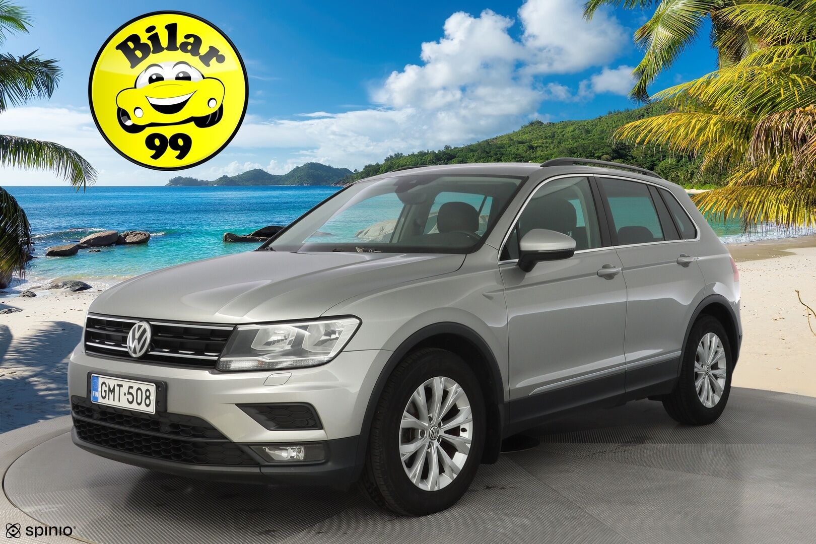 Volkswagen Tiguan 2018 Comfortline 1,4 TSI ACT 110 kW (150 hv) DSG *ACC / Koukku / Tutkat / ErgoActive / Apple Carplay & AndroidAuto* - Suomi-auto / Hierova kuskin penkki 