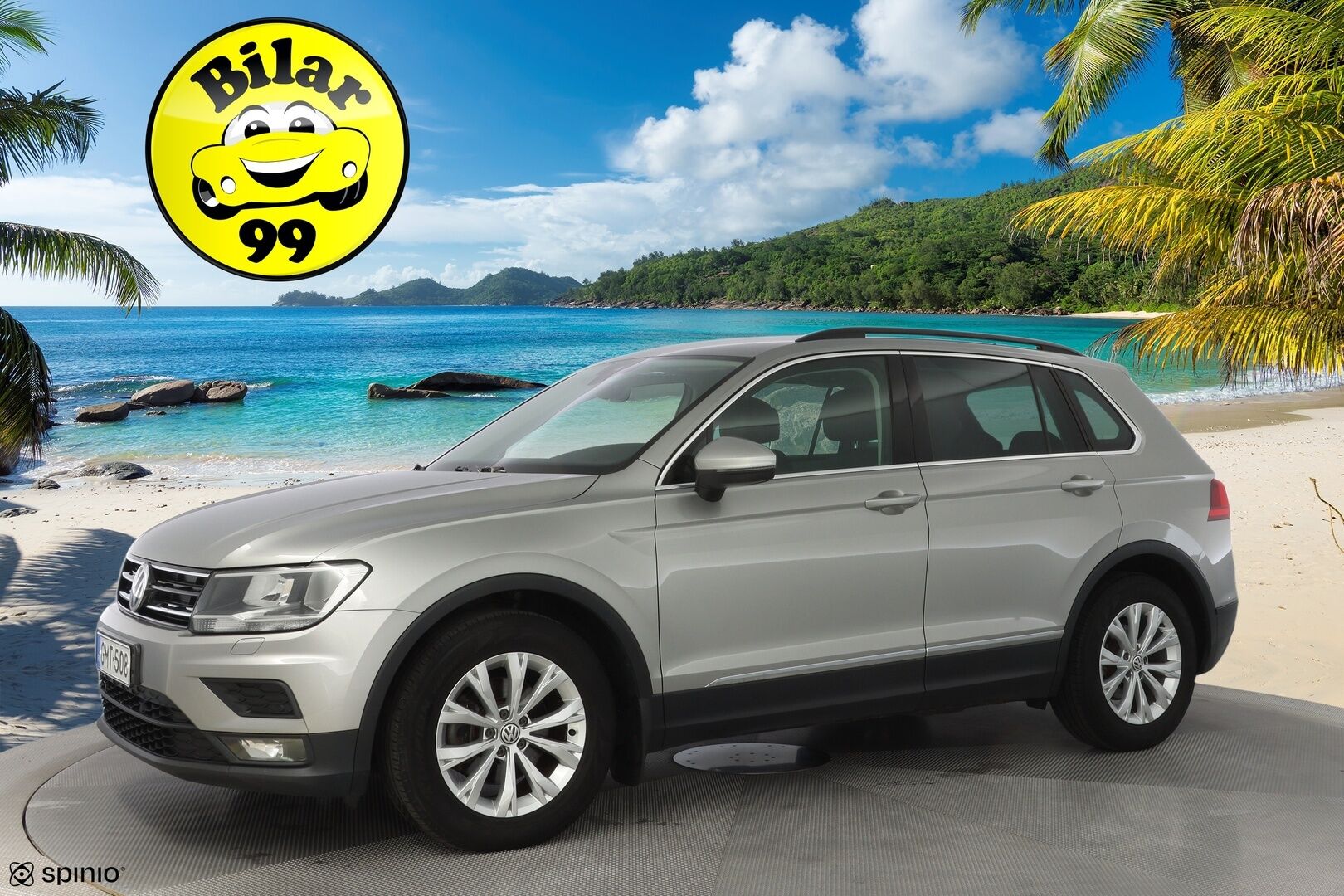 Volkswagen Tiguan 2018 Comfortline 1,4 TSI ACT 110 kW (150 hv) DSG *ACC / Koukku / Tutkat / ErgoActive / Apple Carplay & AndroidAuto* - Suomi-auto / Hierova kuskin penkki 