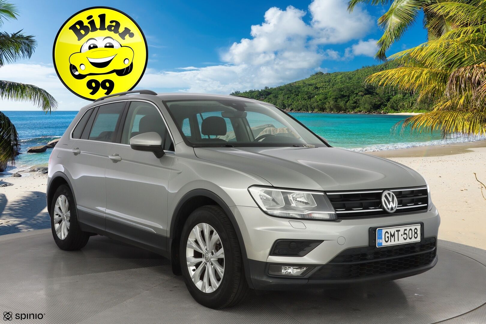 Volkswagen Tiguan 2018 Comfortline 1,4 TSI ACT 110 kW (150 hv) DSG *ACC / Koukku / Tutkat / ErgoActive / Apple Carplay & AndroidAuto* - Suomi-auto / Hierova kuskin penkki 