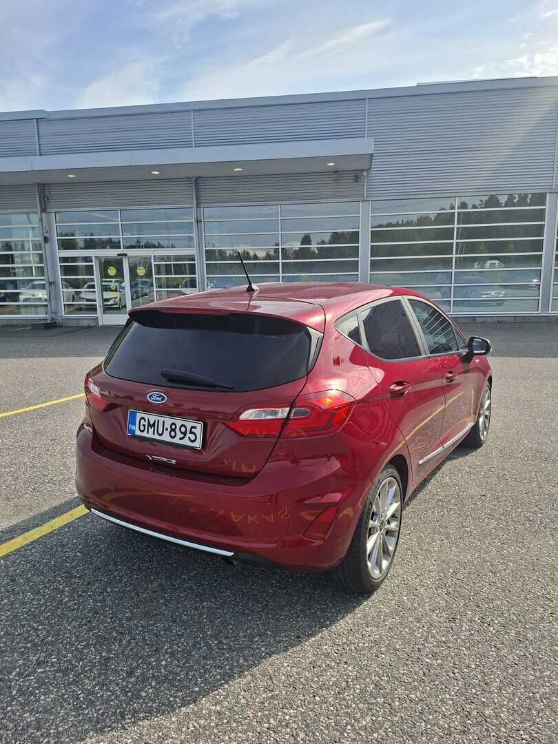 Ford Fiesta 2018 1,0 EcoBoost 100hv A6 Vignale 5-ovinen - | Vakkari | P-Kamera | Vignale | Upea väri! | 