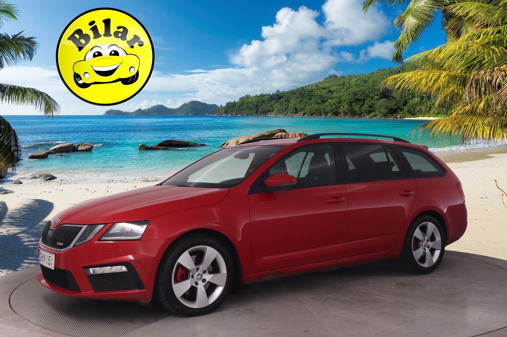 Skoda Octavia 2018 Combi 2,0 TDI 184 RS ** PA-Lämmitin / P-kamera /Keyless / Adapt.Vakkari / Vetokoukku ** - Webasto | Koukku | Peruutuskamera | Adapt.Vakkari | Keyless