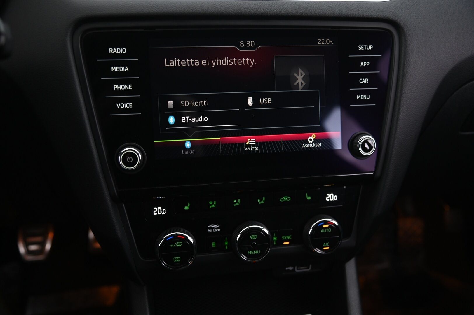 Skoda Octavia 2018 Combi 2,0 TDI 184 RS ** PA-Lämmitin / P-kamera /Keyless / Adapt.Vakkari / Vetokoukku ** - Webasto | Koukku | Peruutuskamera | Adapt.Vakkari | Keyless