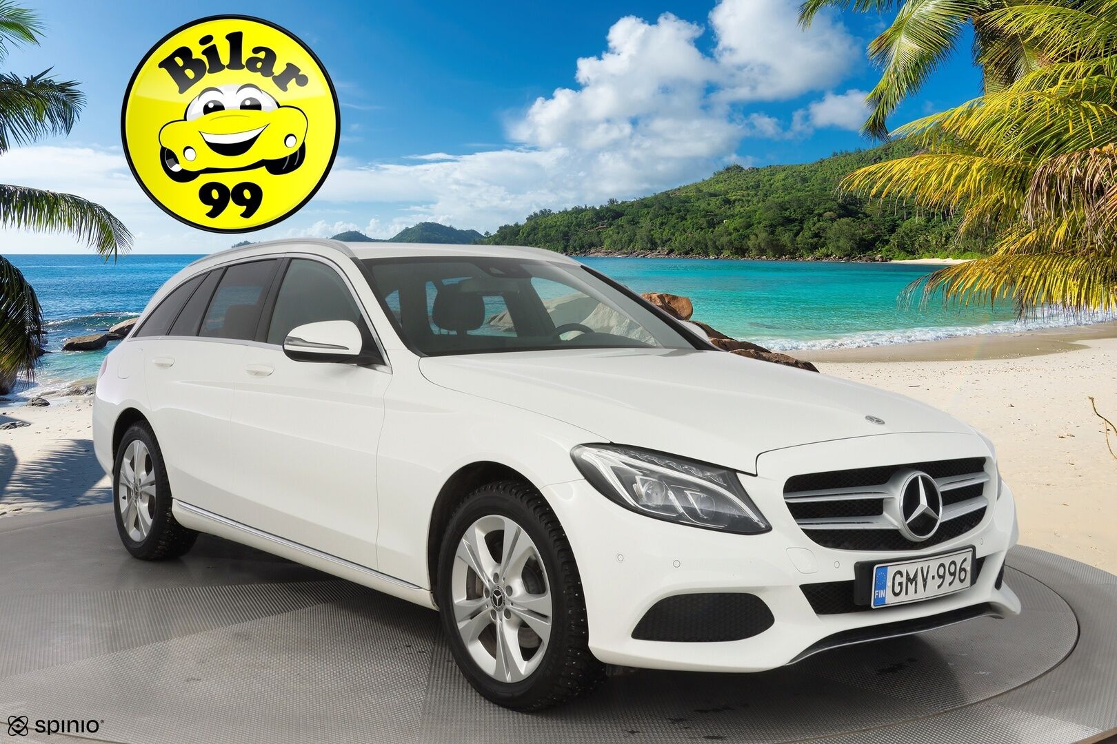 Mercedes-Benz C 2018 200 4Matic T A Avantgarde * Sporttipenkit / Vetokoukku / ILS / Vakkari / Tutkat * - Suomi-auto / Viimeisin huolto 143tkm / Apple&Android / Uudet nastarenkaat! - Osta nyt, maksa vasta ensi vuonna