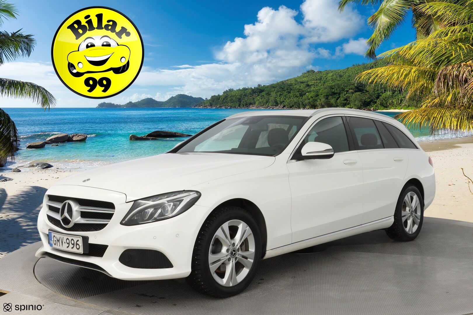 Mercedes-Benz C 2018 200 4Matic T A Avantgarde * Sporttipenkit / Vetokoukku / ILS / Vakkari / Tutkat * - Suomi-auto / Viimeisin huolto 143tkm / Apple&Android / Uudet nastarenkaat! - Osta nyt, maksa vasta ensi vuonna