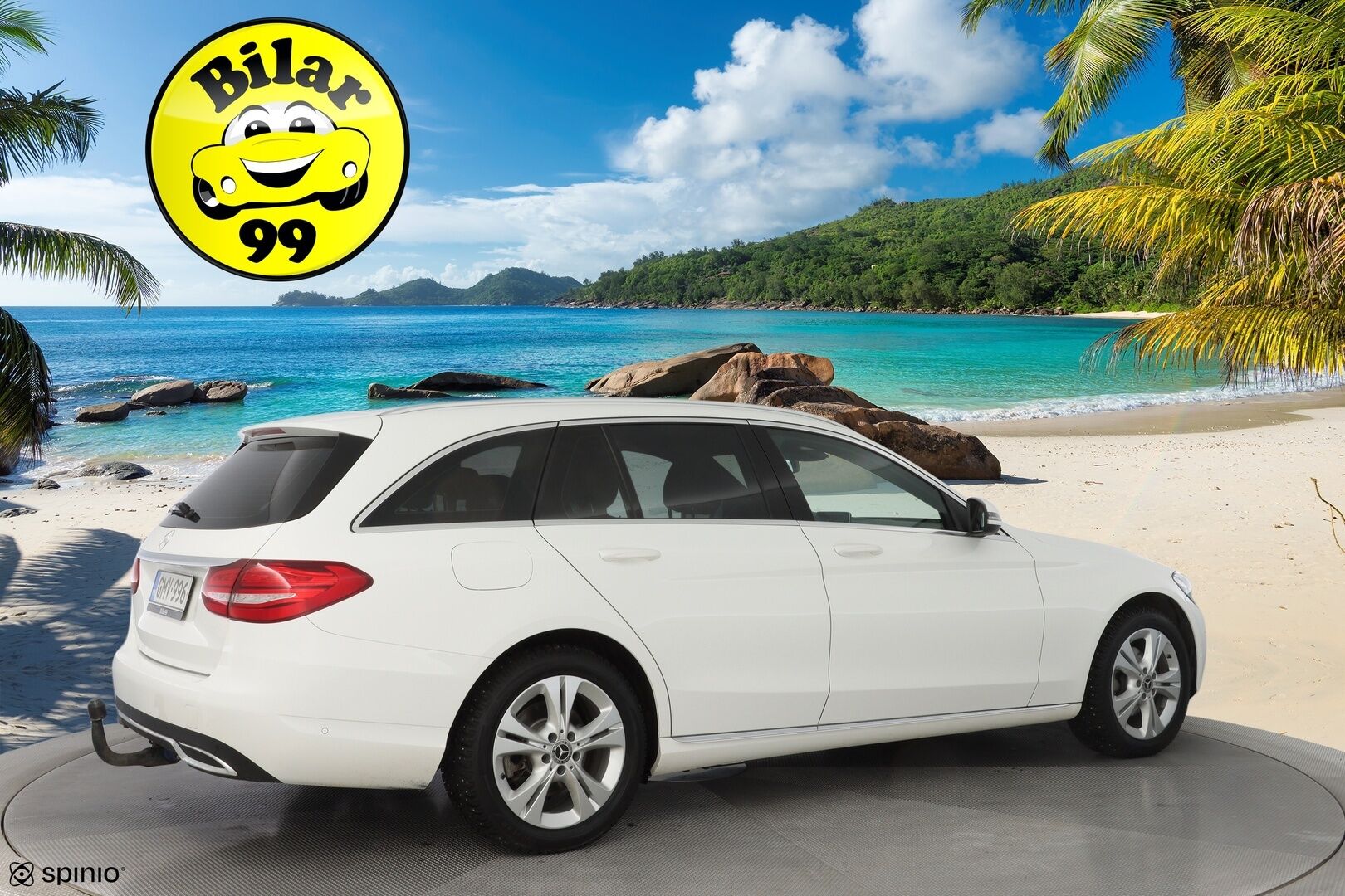 Mercedes-Benz C 2018 200 4Matic T A Avantgarde * Sporttipenkit / Vetokoukku / ILS / Vakkari / Tutkat * - Suomi-auto / Viimeisin huolto 143tkm / Apple&Android / Uudet nastarenkaat! - Osta nyt, maksa vasta ensi vuonna