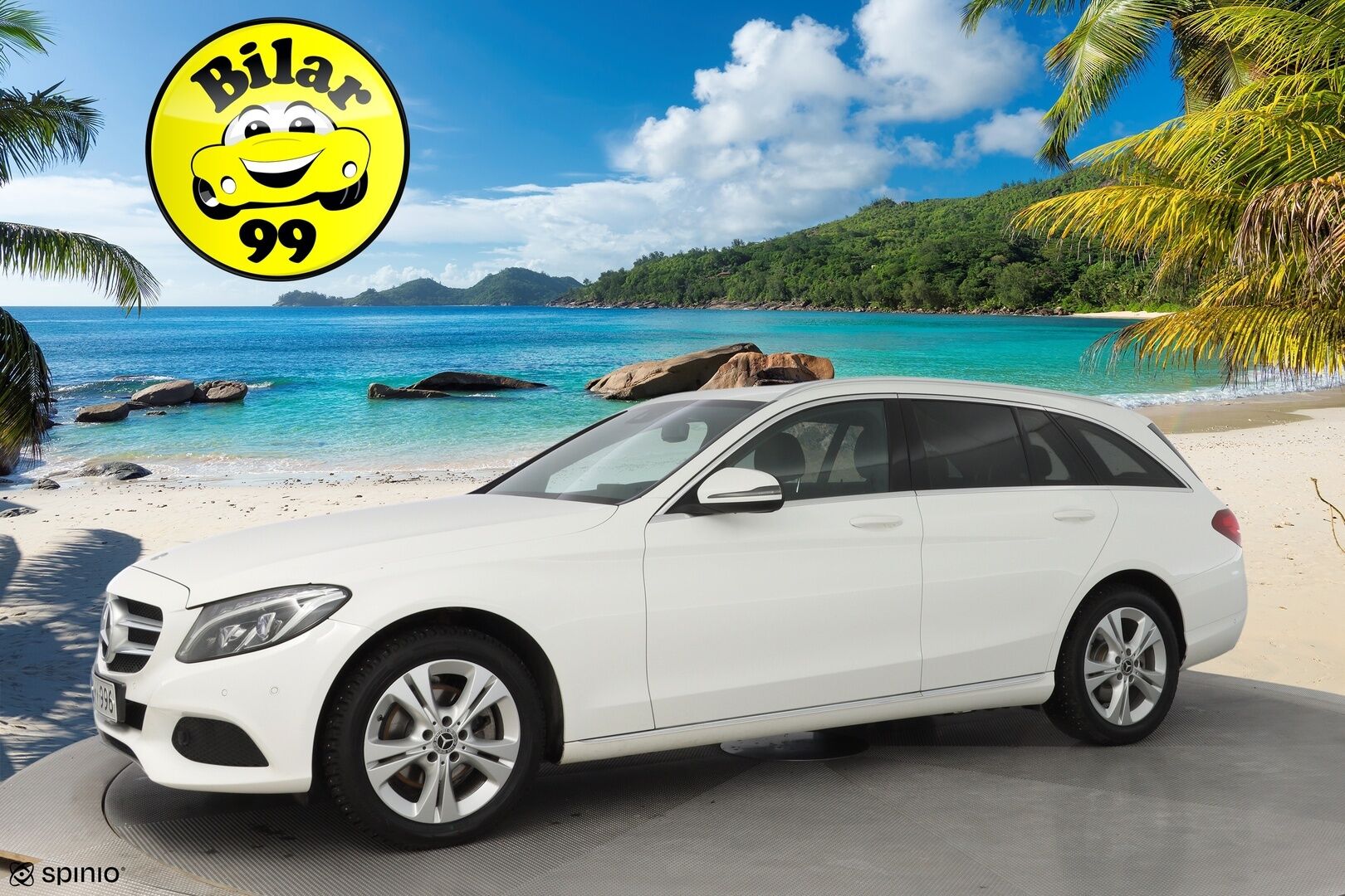 Mercedes-Benz C 2018 200 4Matic T A Avantgarde * Sporttipenkit / Vetokoukku / ILS / Vakkari / Tutkat * - Suomi-auto / Viimeisin huolto 143tkm / Apple&Android / Uudet nastarenkaat! - Osta nyt, maksa vasta ensi vuonna