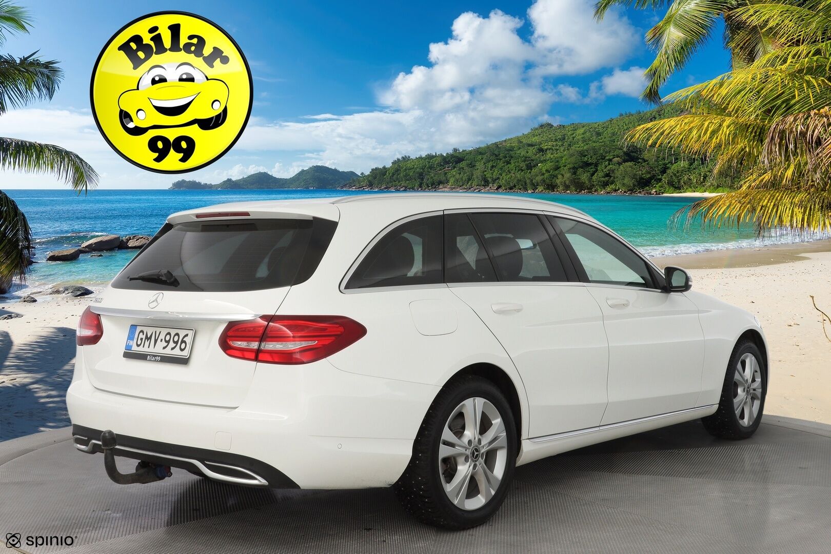 Mercedes-Benz C 2018 200 4Matic T A Avantgarde * Sporttipenkit / Vetokoukku / ILS / Vakkari / Tutkat * - Suomi-auto / Viimeisin huolto 143tkm / Apple&Android / Uudet nastarenkaat! - Osta nyt, maksa vasta ensi vuonna