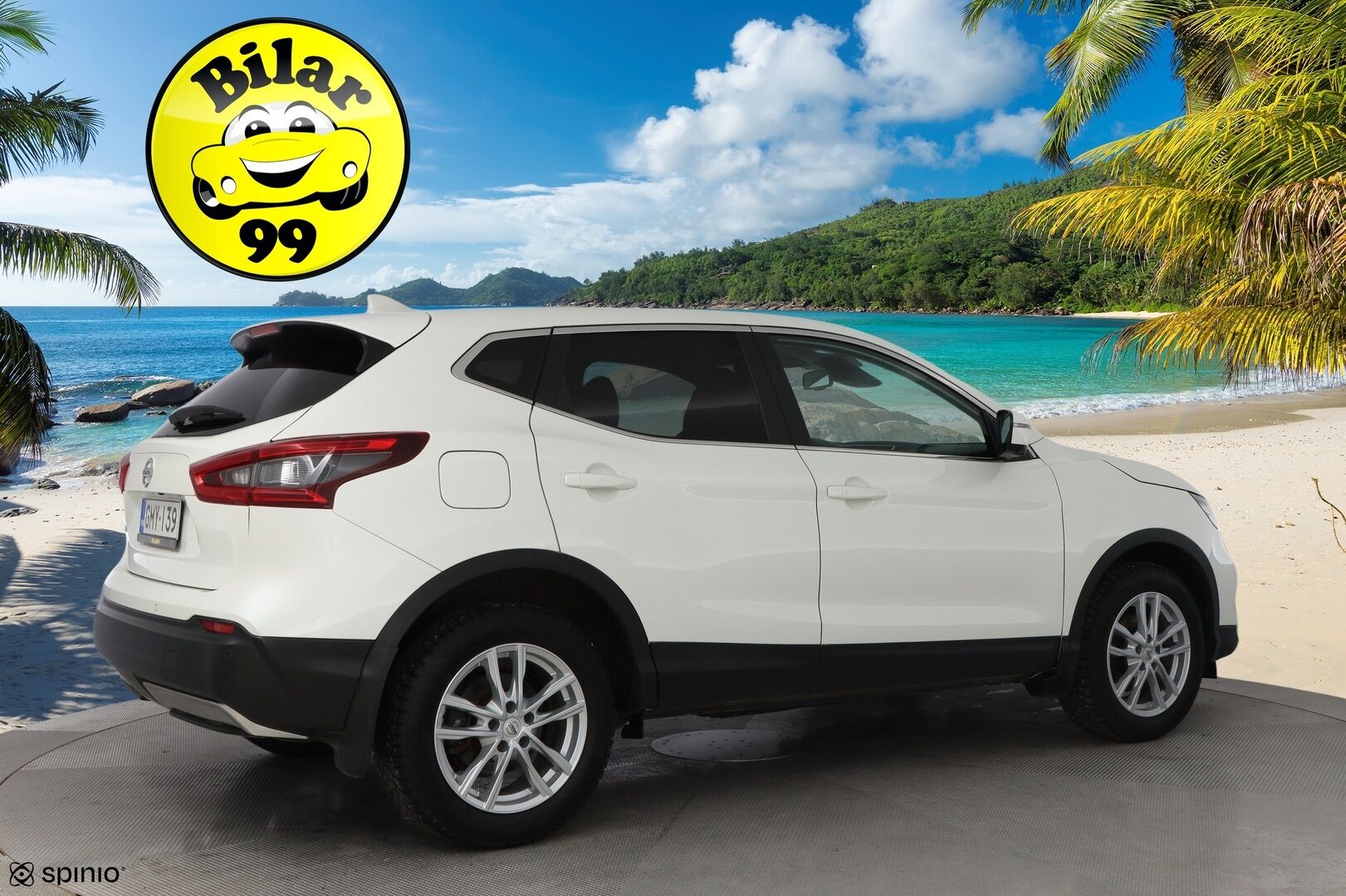 Nissan Qashqai 2018 DIG-T 115 N-Connecta 2WD Xtronic PFEB *Suomiauto /  360° kamera / Vakkari / Navi / Lohko&Sisäpistoke / P-tutkat * - Särmät huollot / 2x hyvät renkaat / Juuri saapunut Tampereelle!