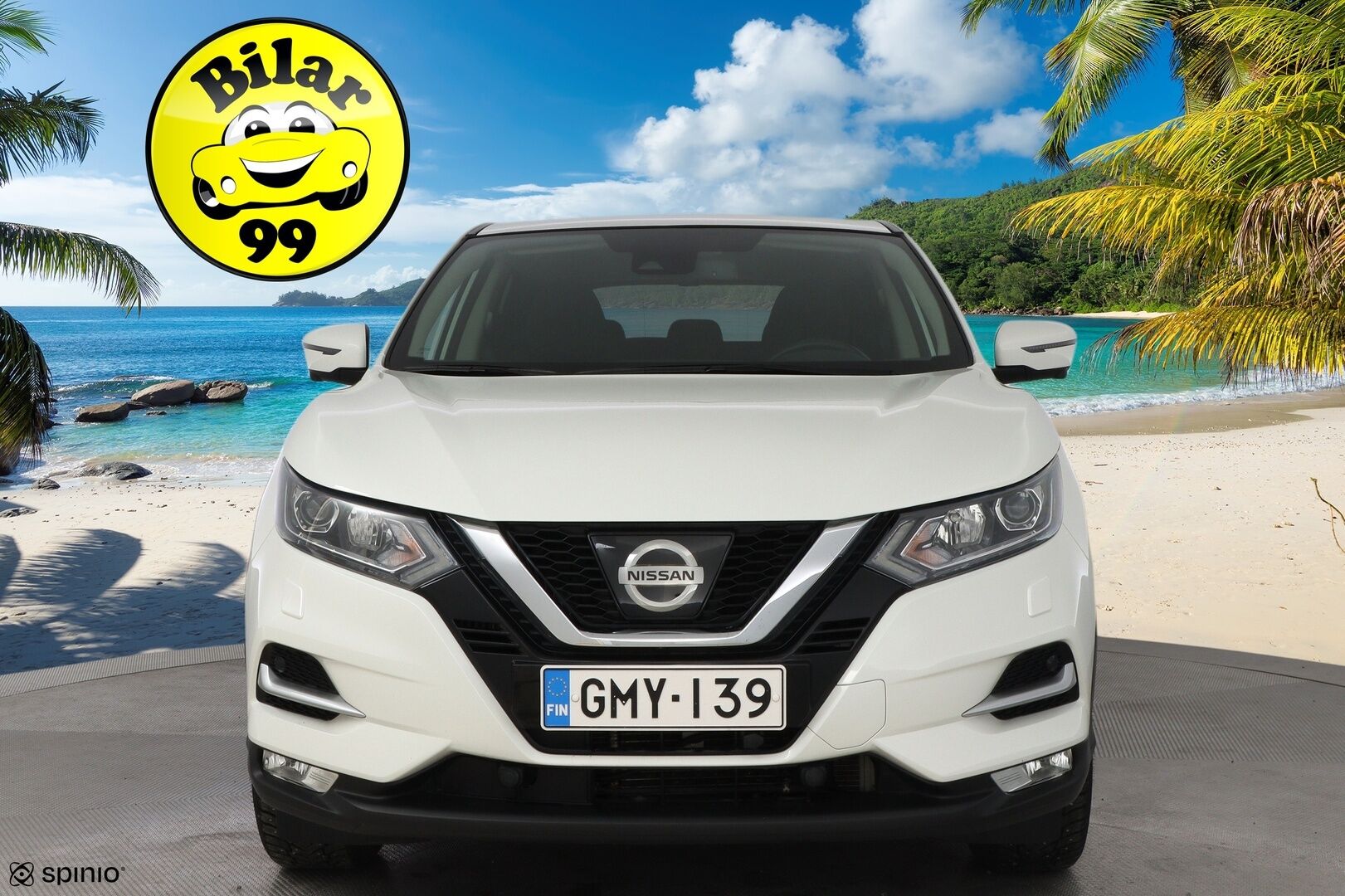 Nissan Qashqai 2018 DIG-T 115 N-Connecta 2WD Xtronic PFEB *Suomiauto /  360° kamera / Vakkari / Navi / Lohko&Sisäpistoke / P-tutkat * - Särmät huollot / 2x hyvät renkaat / Juuri saapunut Tampereelle!