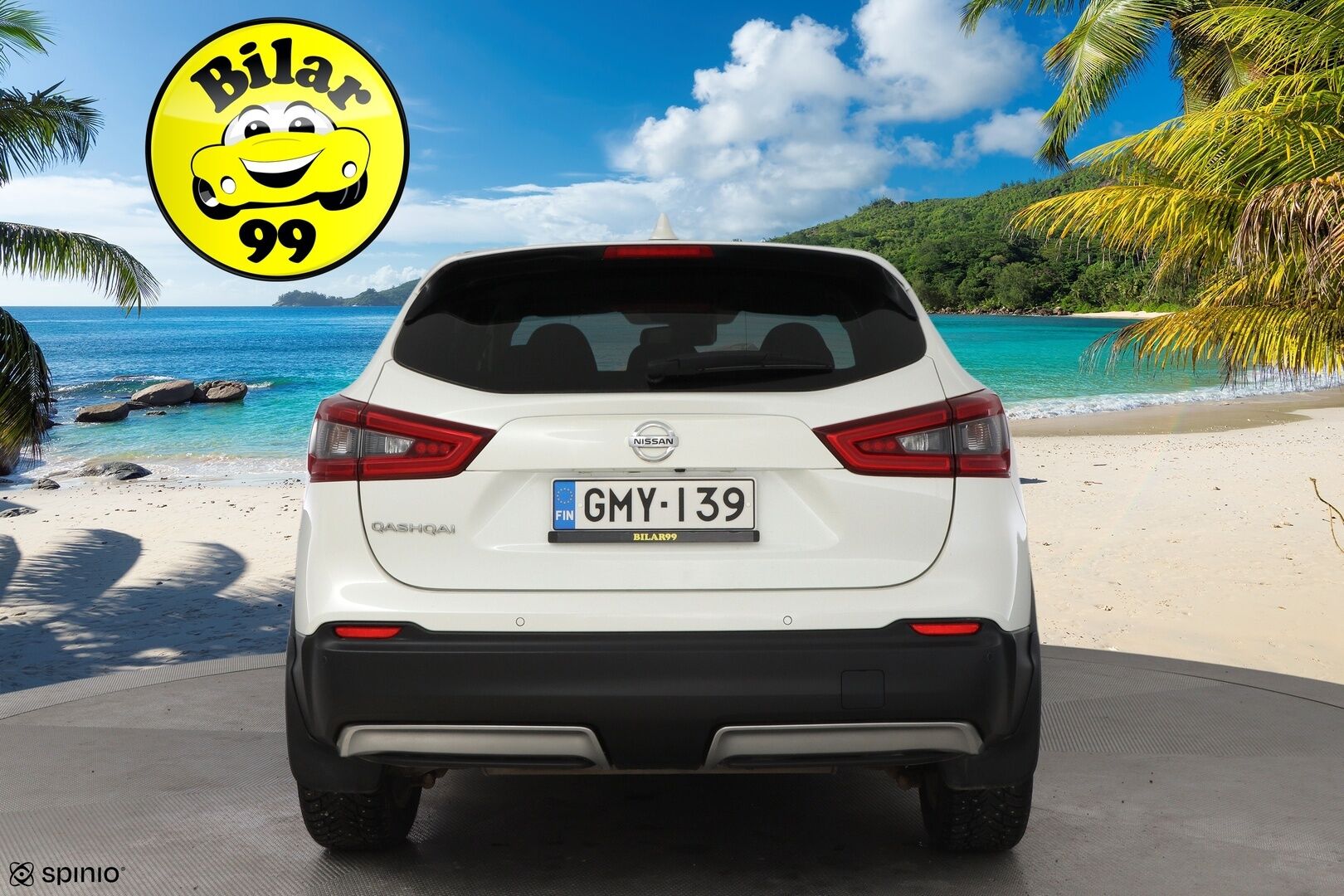 Nissan Qashqai 2018 DIG-T 115 N-Connecta 2WD Xtronic PFEB *Suomiauto /  360° kamera / Vakkari / Navi / Lohko&Sisäpistoke / P-tutkat * - Särmät huollot / 2x hyvät renkaat / Juuri saapunut Tampereelle!