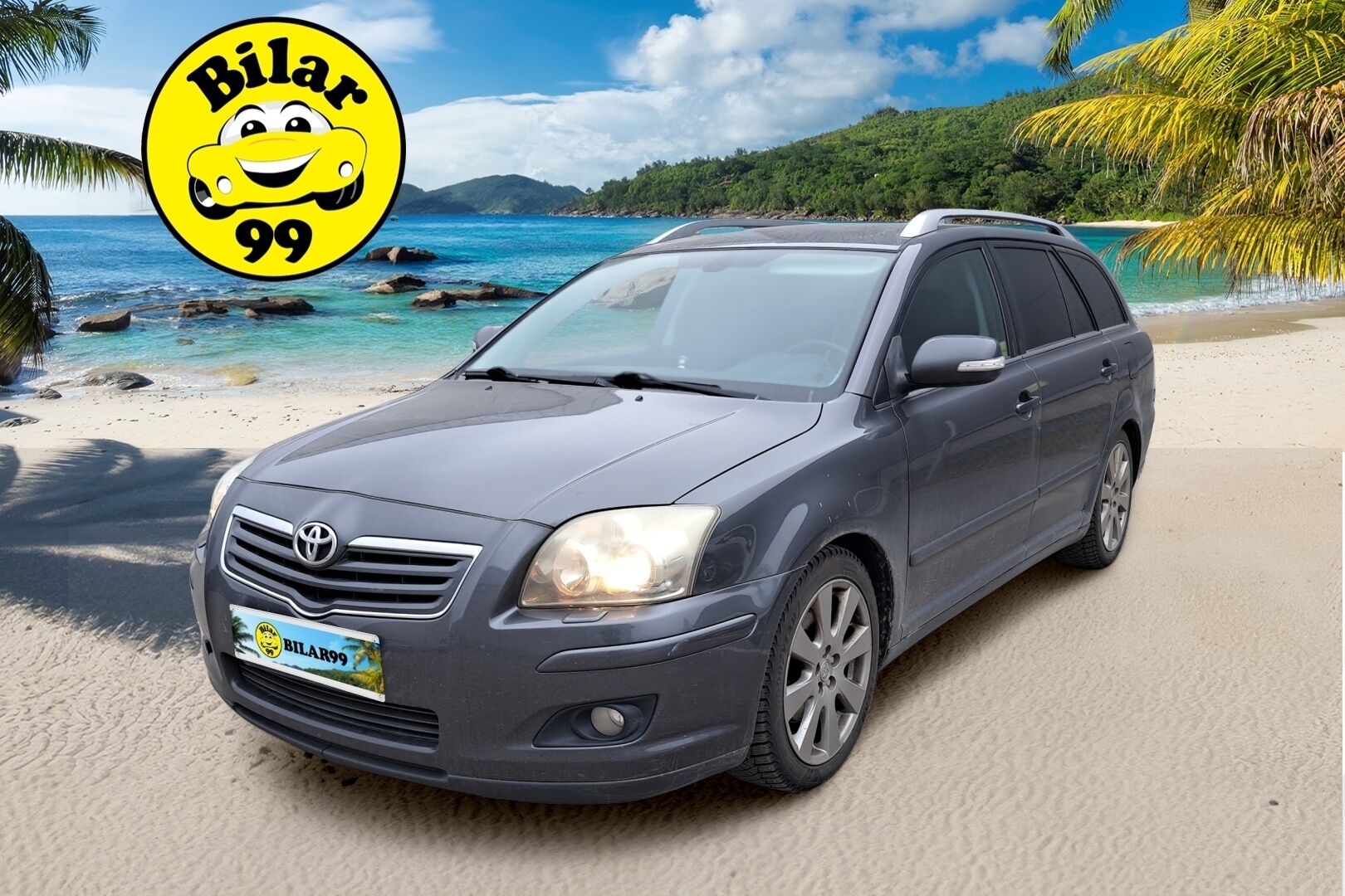 Toyota Avensis 2007 2,4 VVT-i Linea Sol Technical aut. Wagon Business * Vetokoukku / Vakkari / Lohko&Sisäpistoke / Ilmastointi / Peruutustutka - Isolla koneella / Harvoin tarjolla / Siisti! - HULLUT AVAJAISHULINAT KORKOTARJOUS 3,29 %