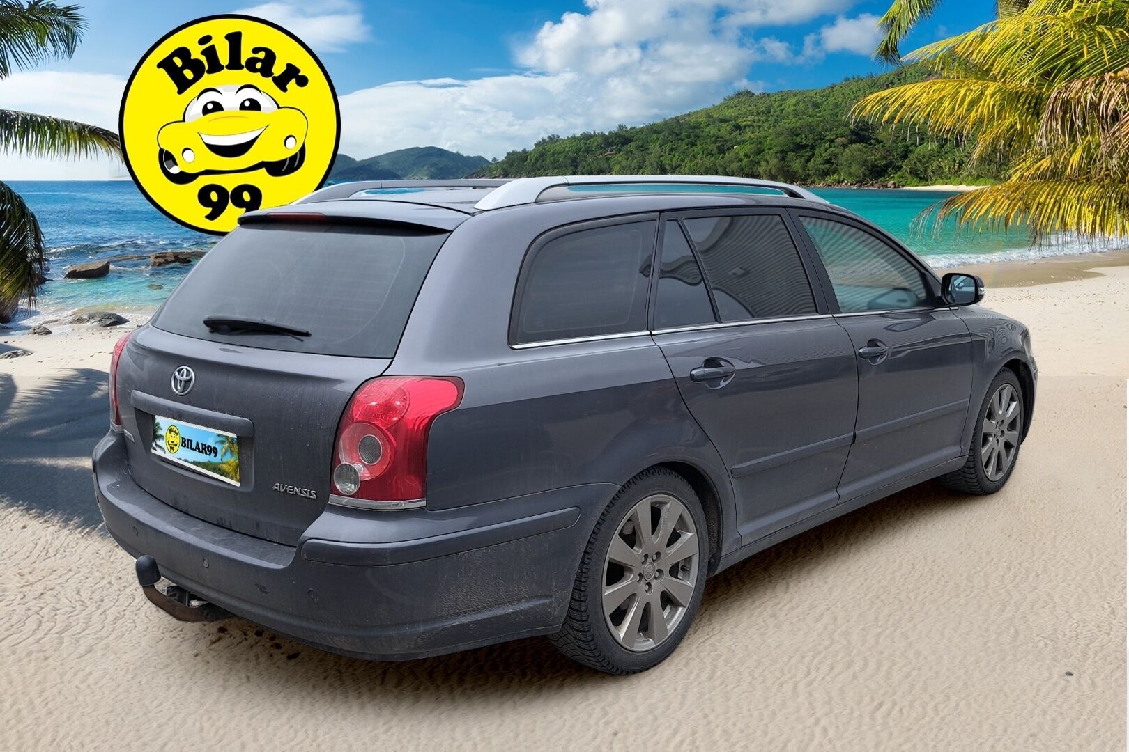 Toyota Avensis 2007 2,4 VVT-i Linea Sol Technical aut. Wagon Business * Vetokoukku / Vakkari / Lohko&Sisäpistoke / Ilmastointi / Peruutustutka - Isolla koneella / Harvoin tarjolla / Siisti! - HULLUT AVAJAISHULINAT KORKOTARJOUS 3,29 %