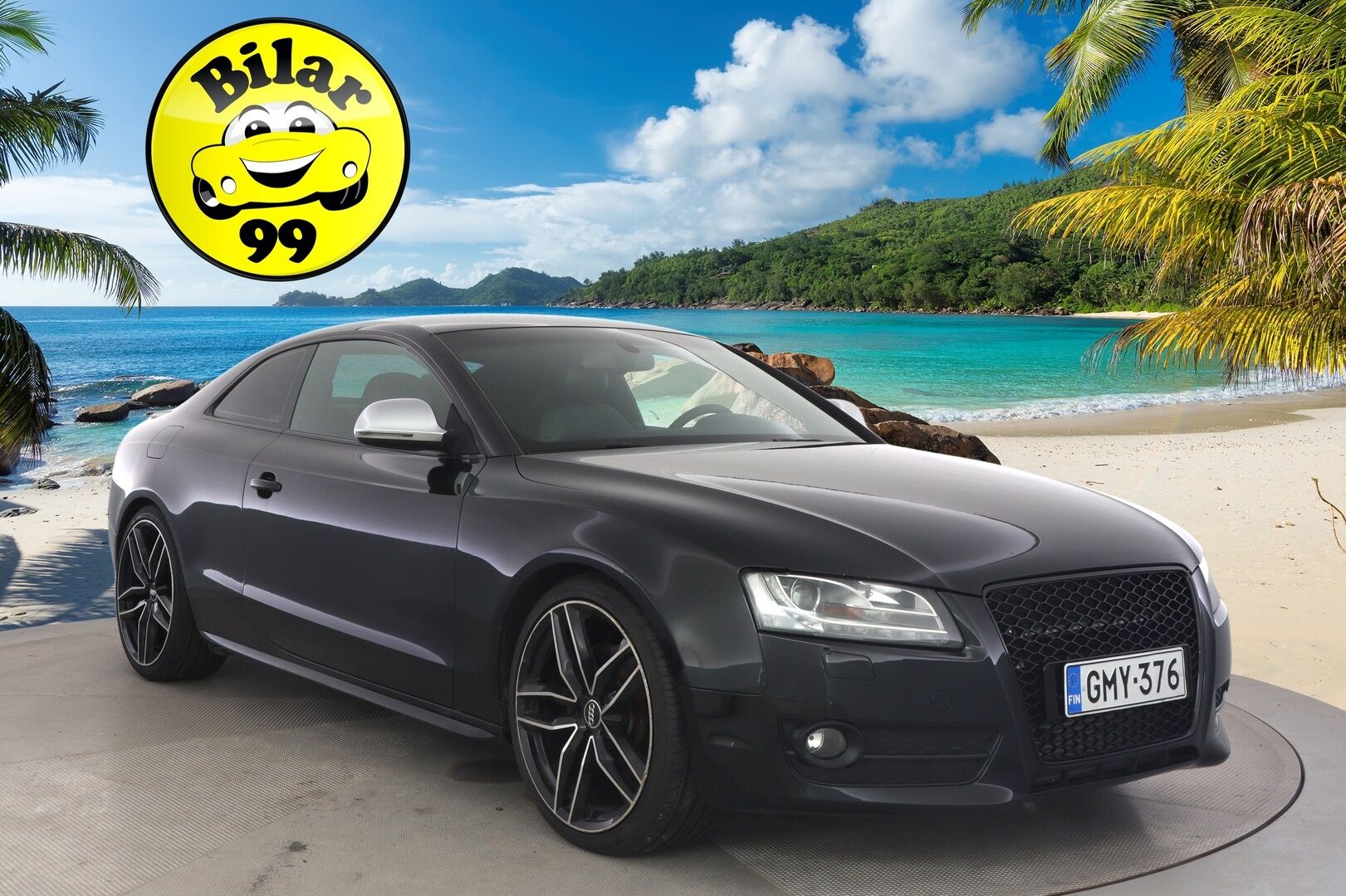 Audi A5 2008 Coupé 3,0 V6 TDI DPF 176 kW quattro tiptronic-autom - Vakkari / Sähköiset Nahkapenkit / Tutkat / 