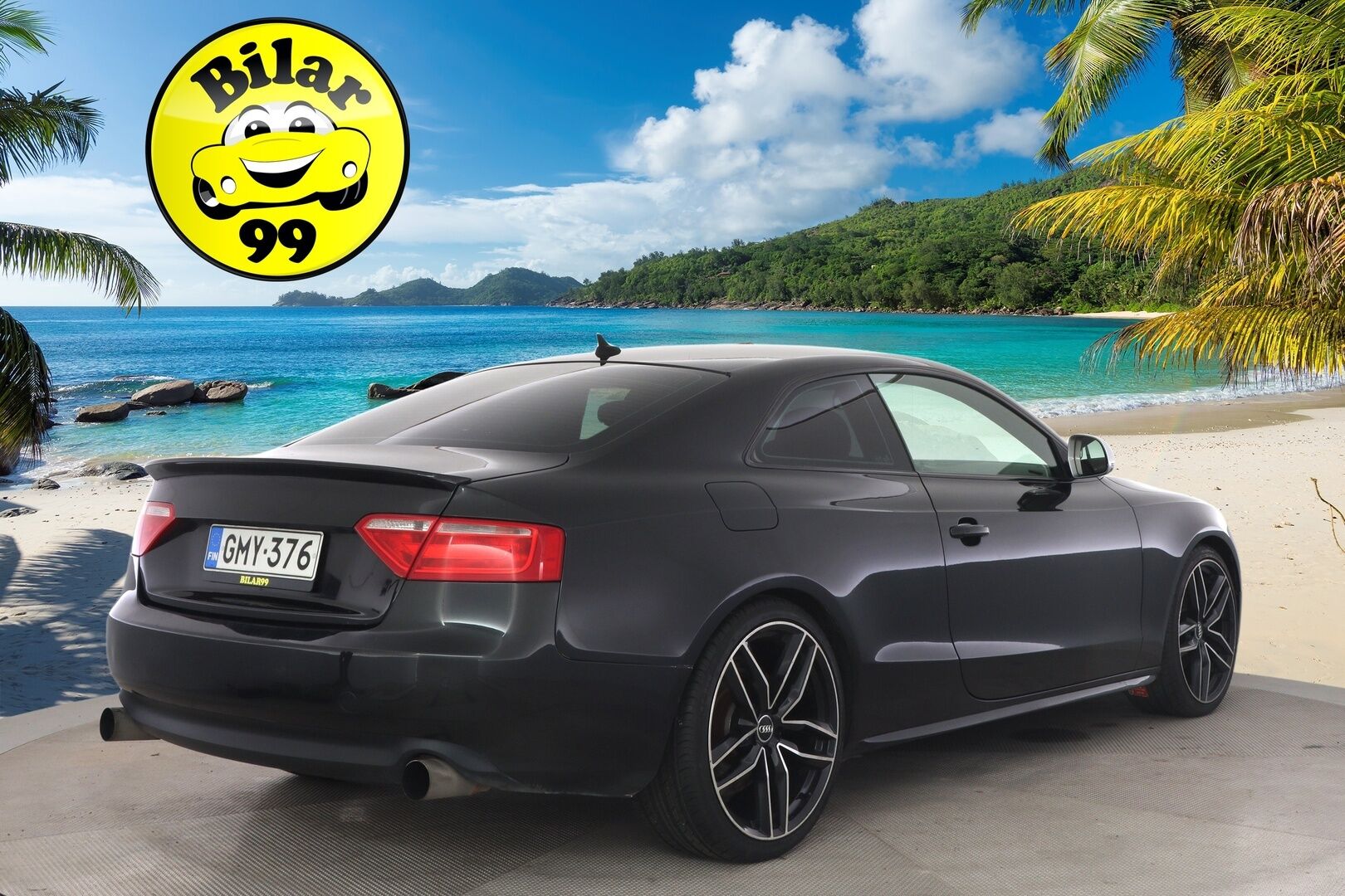 Audi A5 2008 Coupé 3,0 V6 TDI DPF 176 kW quattro tiptronic-autom - Vakkari / Sähköiset Nahkapenkit / Tutkat / 