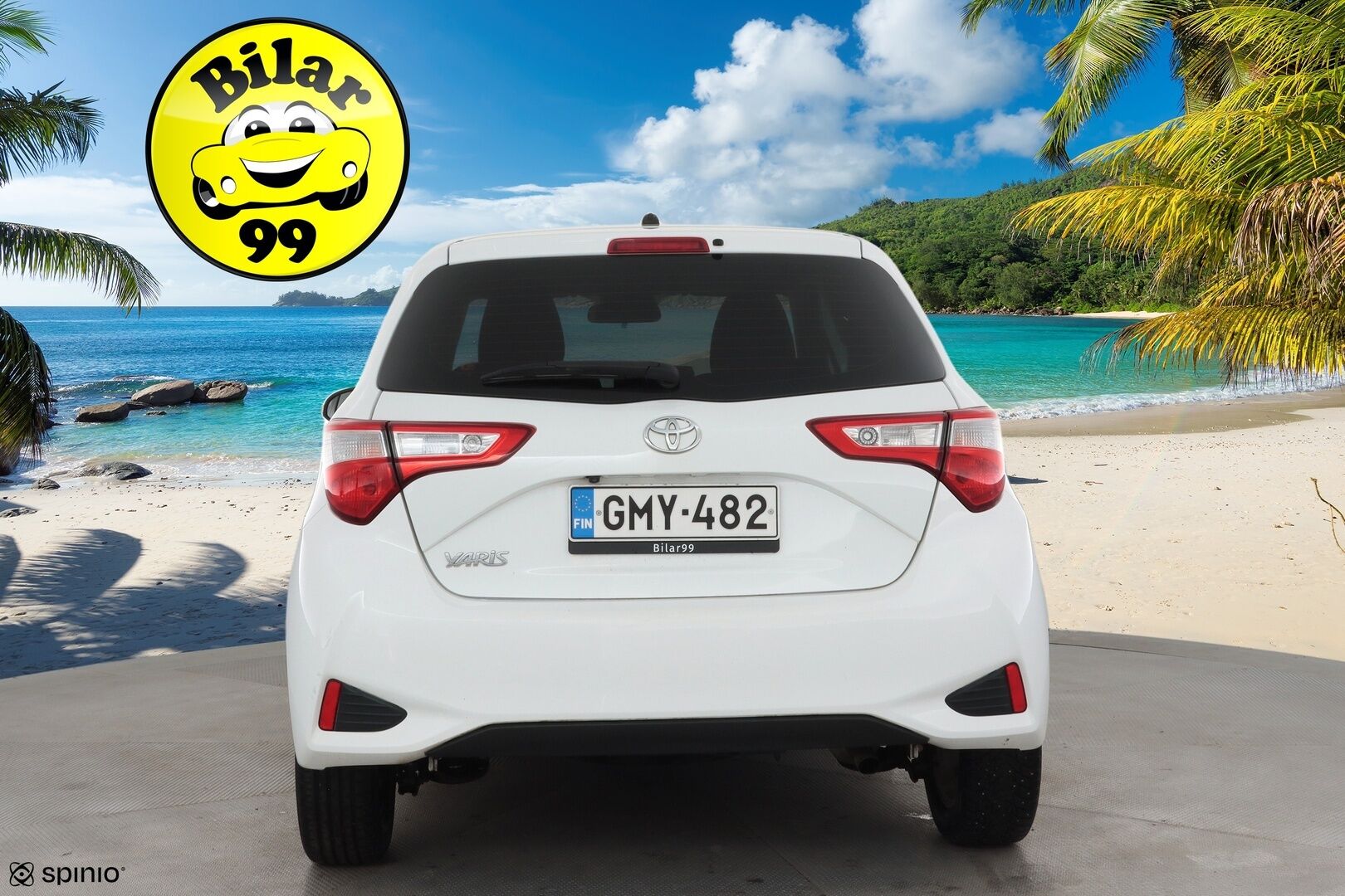 Toyota Yaris 2018 1,5 Dual VVT-i Active 5ov * Vakkari / P.kamera / Navi / Kaistavahti / Bluetooth / Lohko * - Suomi-auto / Kahdet renkaat aluvanteilla 