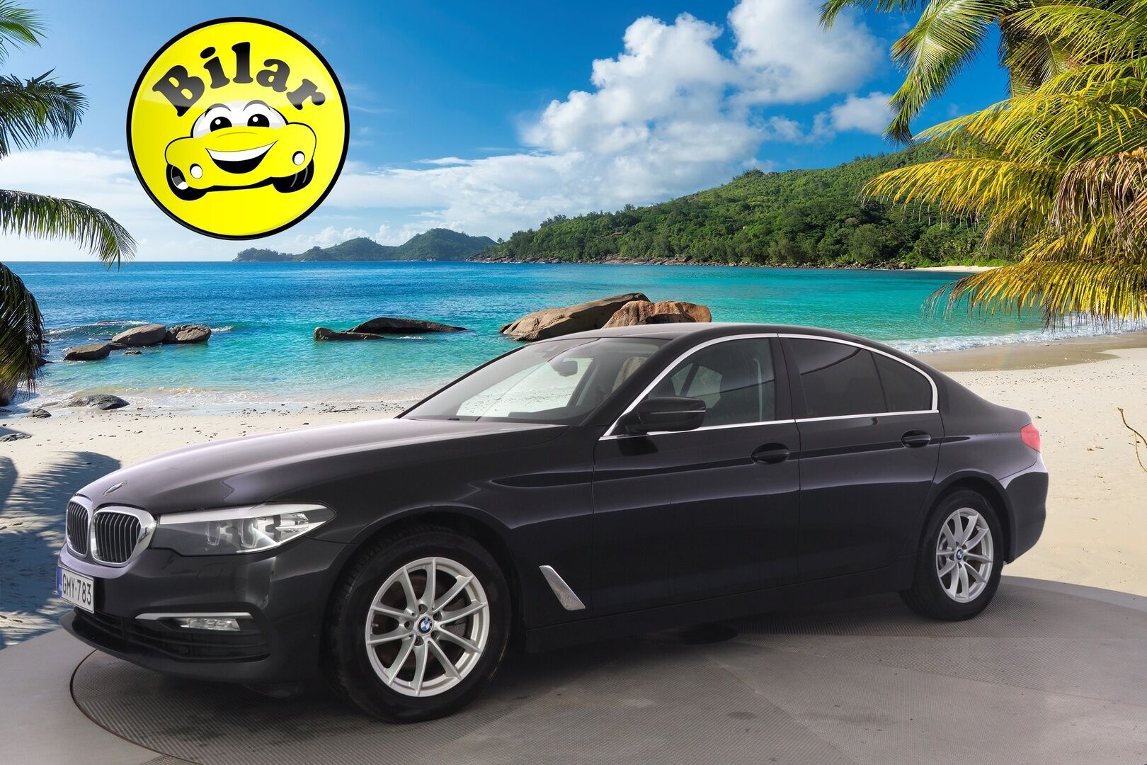 BMW 520 2019 G30 Sedan 520d A xDrive Business - Webasto | Koukku | LED | P.Tutkat | Nahkaverhoilu | Suomi-auto | Kahdet renkaat aluvanteilla | Merkkihuollot