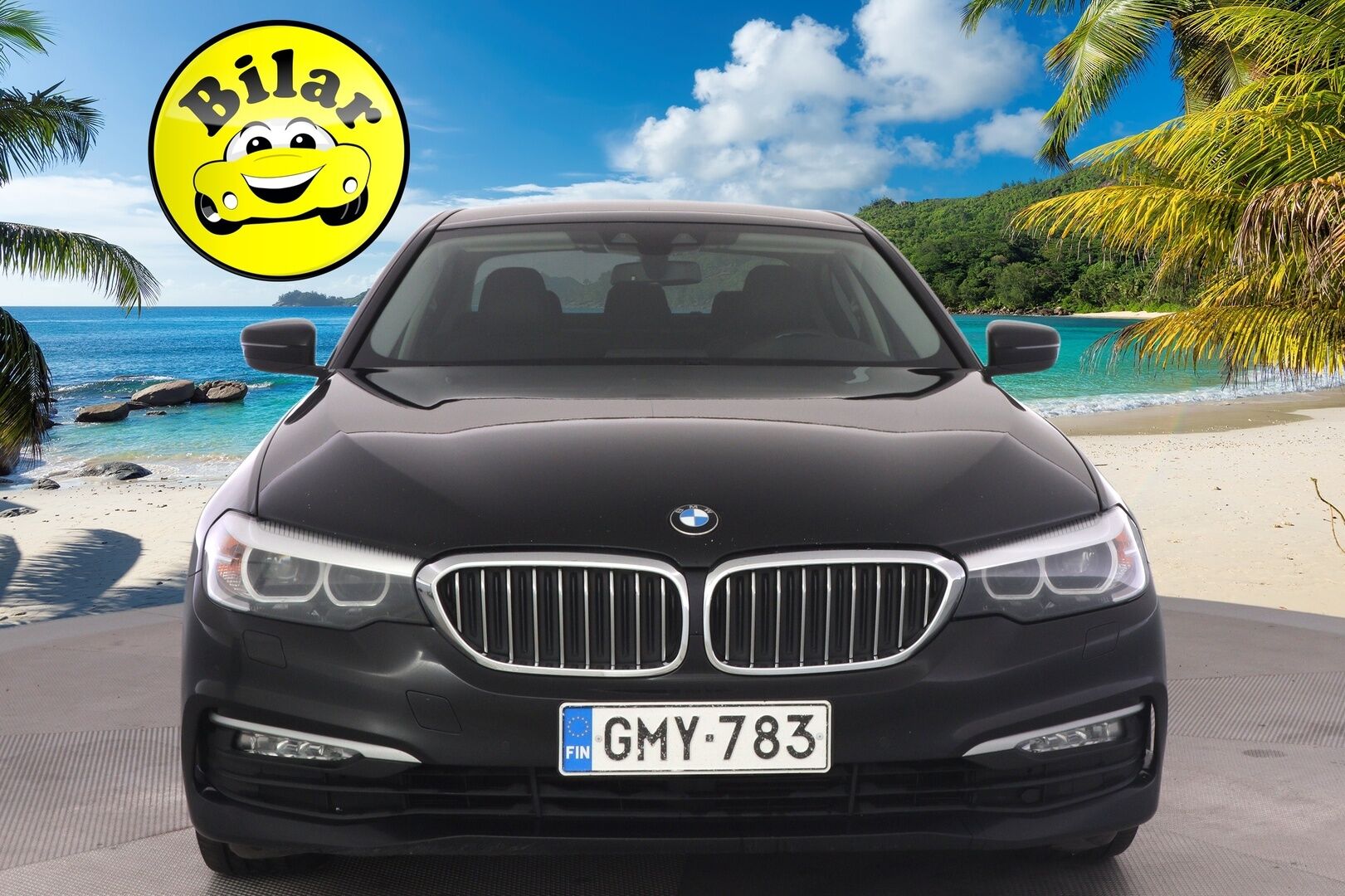 BMW 520 2019 G30 Sedan 520d A xDrive Business - Webasto | Koukku | LED | P.Tutkat | Nahkaverhoilu | Suomi-auto | Kahdet renkaat aluvanteilla | Merkkihuollot