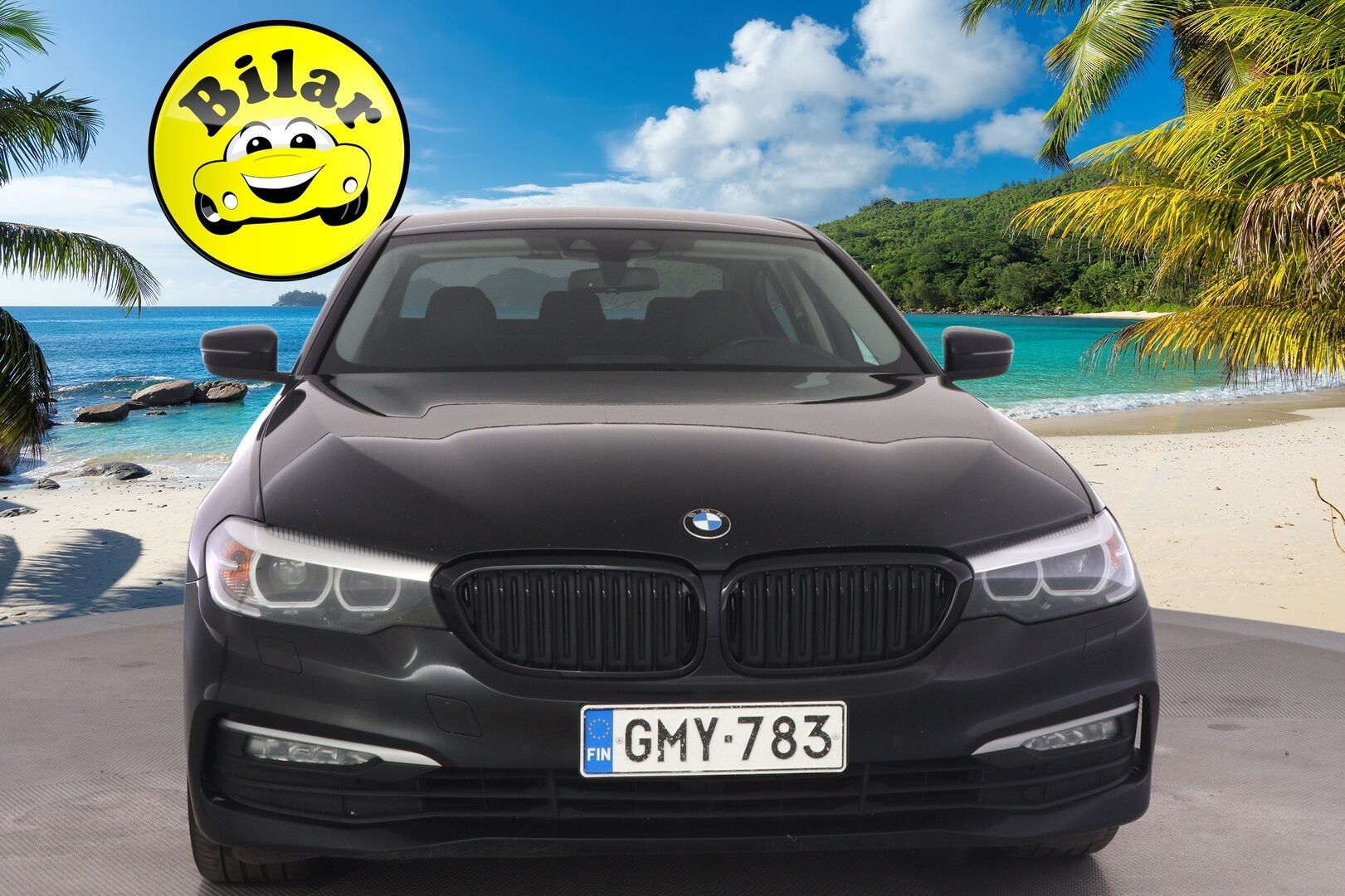 BMW 520 2019 G30 Sedan 520d A xDrive Business - Webasto | Koukku | LED | P.Tutkat | Nahkaverhoilu | Suomi-auto | Kahdet renkaat aluvanteilla | Merkkihuollot
