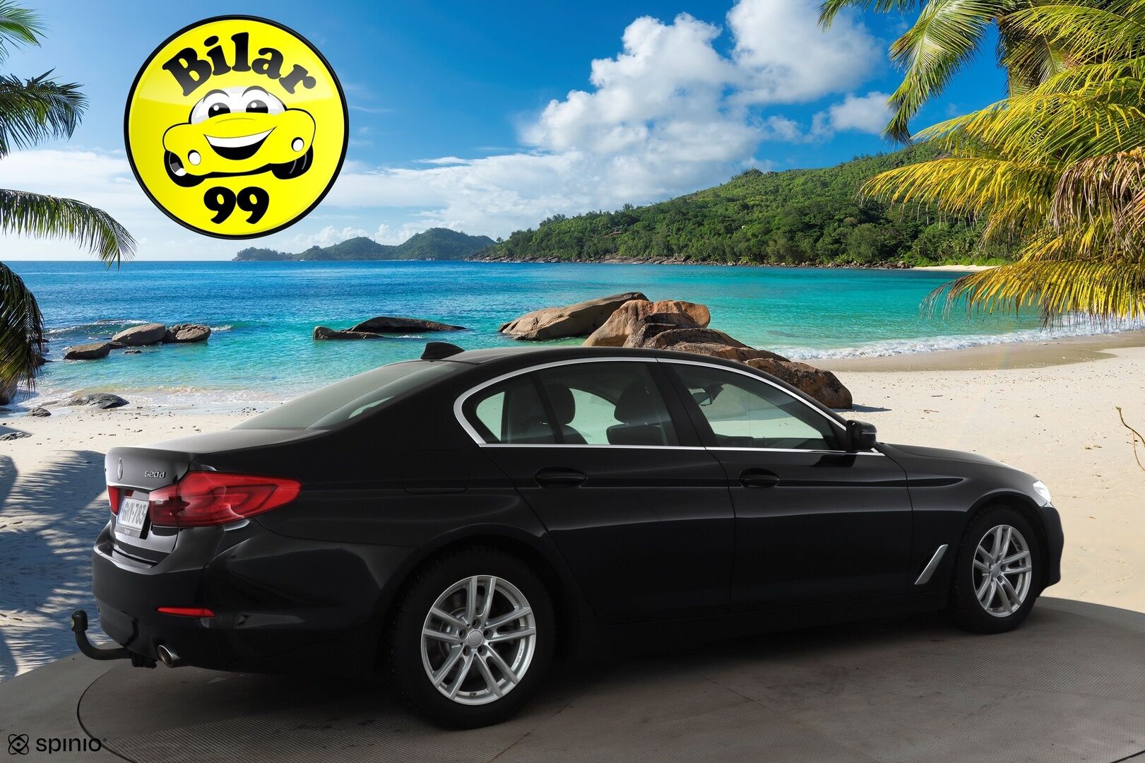 BMW 520 2019 G30 Sedan 520d A xDrive Business * Webasto / Koukku / LED / P.Tutkat / Vakkari / Nahkaverhoilu * - Suomi-auto / Kahdet renkaat aluvanteilla / Merkkihuollot