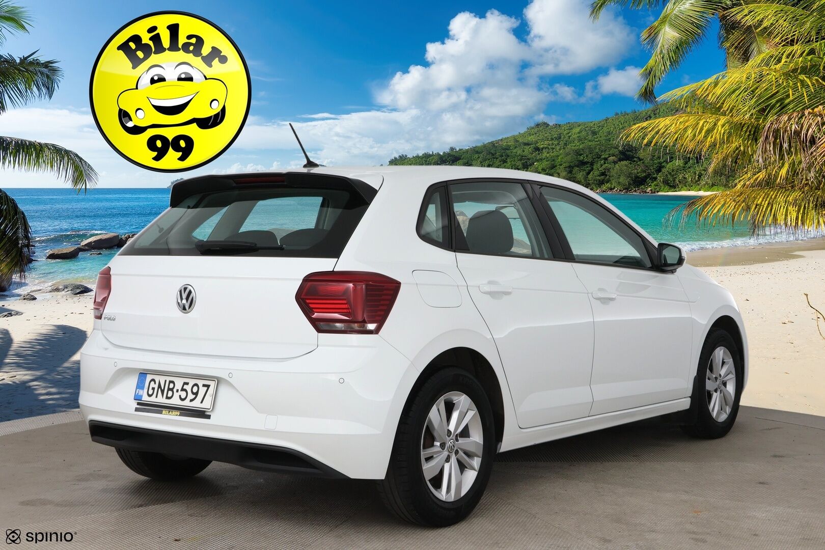 Volkswagen Polo 2019 Comfortline 1,0 TSI 70 kW (95 hv) / Vakkari / Tutkat / Apple&Android - Hieno 1-omisteinen Suomi-auto / Jakopää juuri tehty!