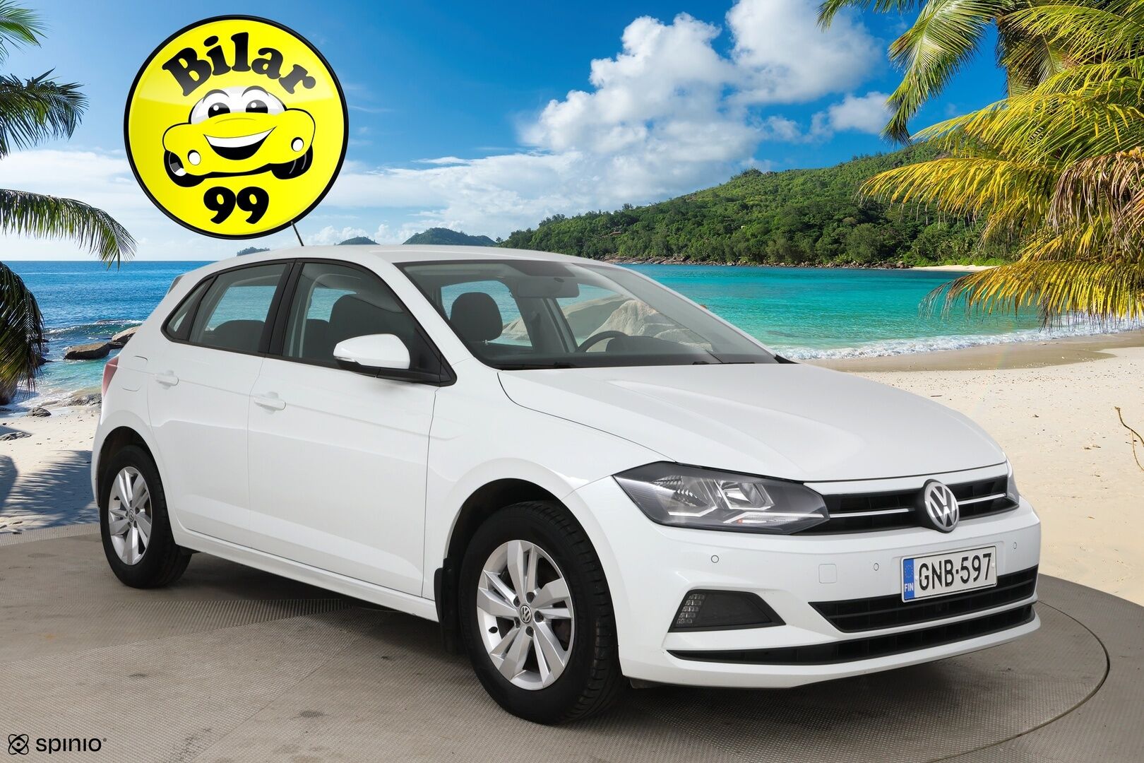 Volkswagen Polo 2019 Comfortline 1,0 TSI 70 kW (95 hv) / Vakkari / Tutkat / Apple&Android - Hieno 1-omisteinen Suomi-auto / Jakopää juuri tehty!