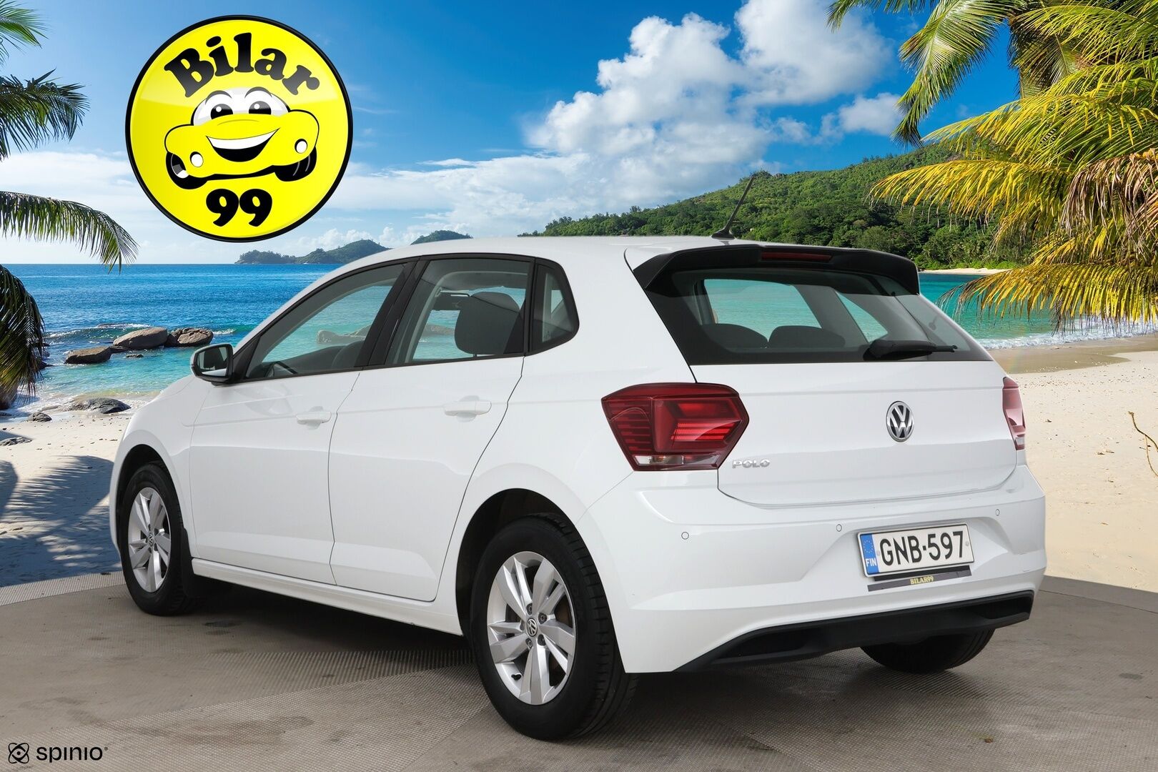 Volkswagen Polo 2019 Comfortline 1,0 TSI 70 kW (95 hv) / Vakkari / Tutkat / Apple&Android - Hieno 1-omisteinen Suomi-auto / Jakopää juuri tehty!