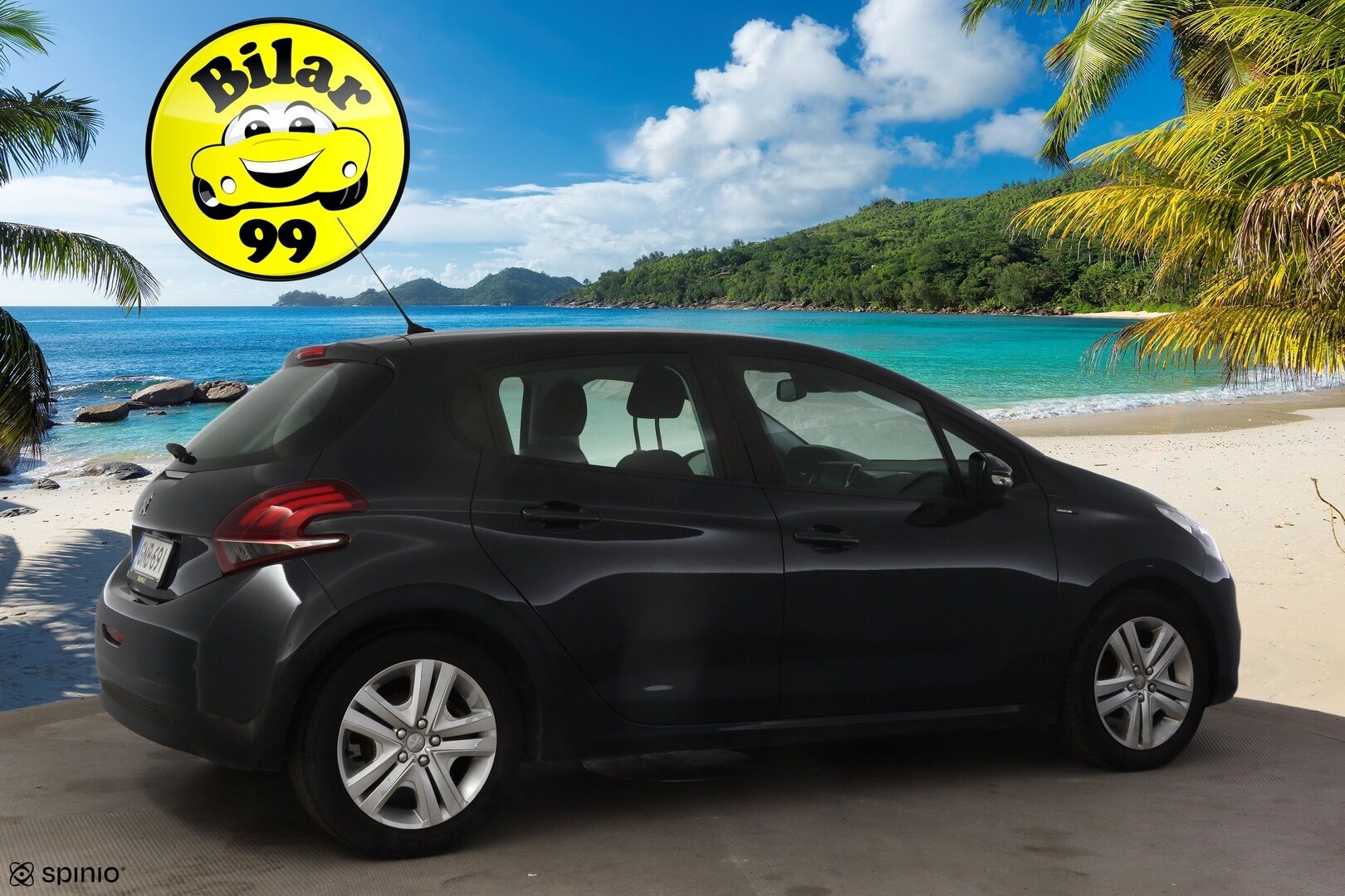 Peugeot 208 2018 Signature PureTech 82 5-ov * P-Kamera / Vakkari / Lohko+sisäpuhallin / AppleCarPlay * - Merkkihuollettu / Jakohihna vaihdettu / 2-om Suomi-auto