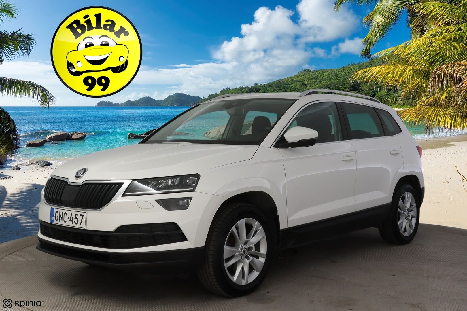 Skoda Karoq 2018 1,5 TSI Style DSG Autom. * ACC / Webasto / BLIS / Ledit / Lämm. tuulilasi / Lane Assist / Tutkat / P.kamera * - * Juuri huollettu ja jakohihna vaihdettu 09/25 ! Hyvin pidetty ja huollettu yksilö hyvin varustein *