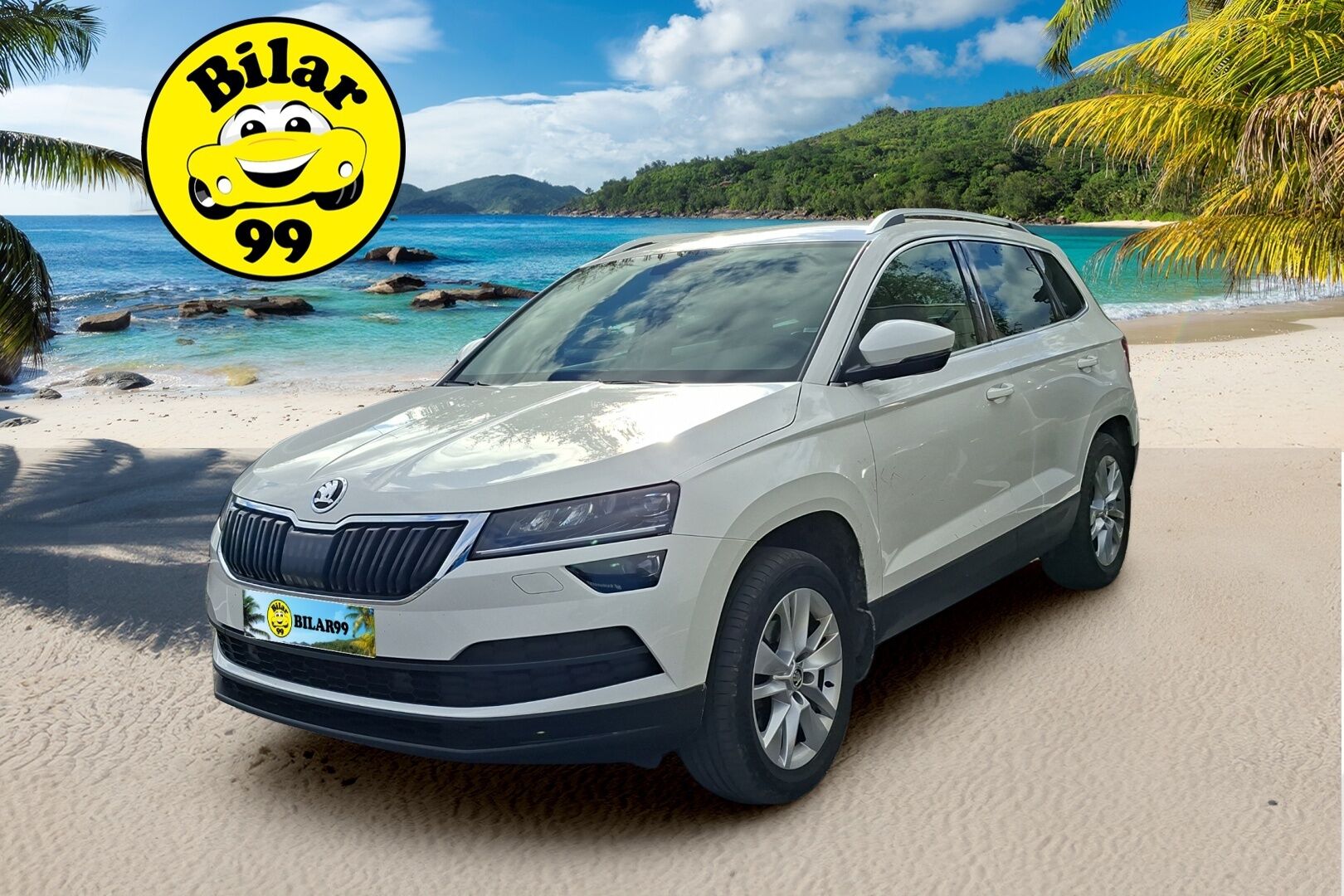 Skoda Karoq 2019 1,5 TSI Style DSG Autom. * ACC / Webasto / BLIS / Ledit / Lämm. tuulilasi / Lane Assist / Tutkat / P.kamera * - * Juuri huollettu ja jakohihna vaihdettu 09/25 ! Hyvin pidetty ja huollettu yksilö hyvin varustein *