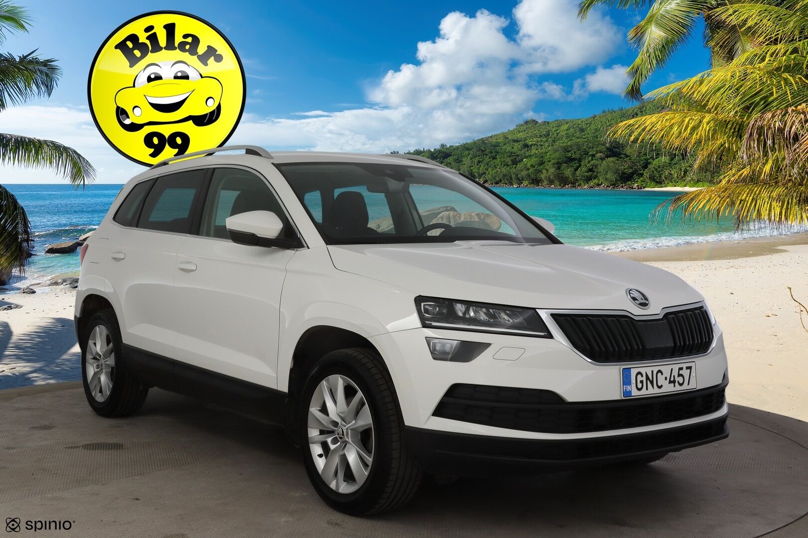 Skoda Karoq 2018 1,5 TSI Style DSG Autom. * ACC / Webasto / BLIS / Ledit / Lämm. tuulilasi / Lane Assist / Tutkat / P.kamera * - * Juuri huollettu ja jakohihna vaihdettu 09/25 ! Hyvin pidetty ja huollettu yksilö hyvin varustein *