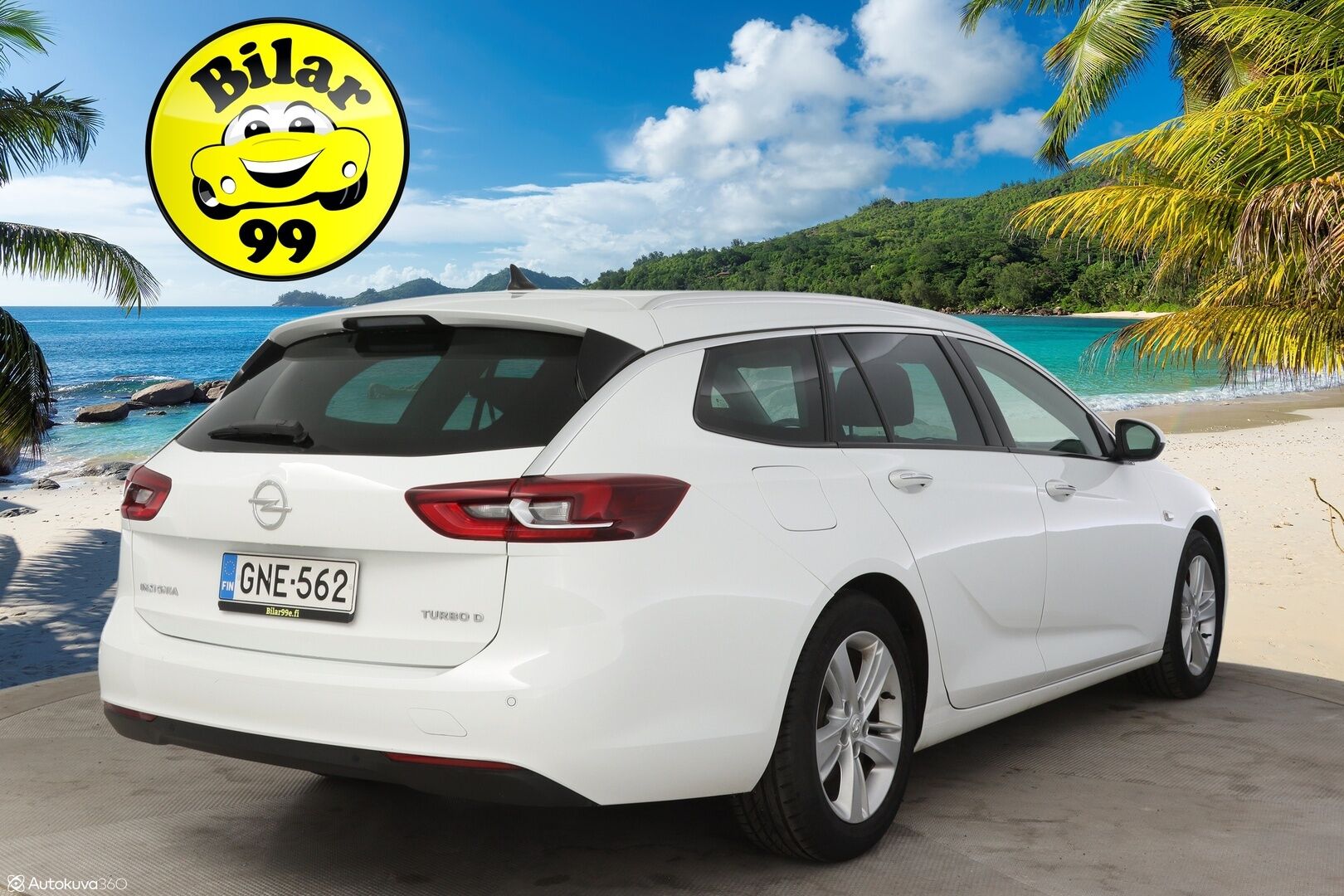 Opel Insignia 2019 Sports Tourer Innovation Plus 136 D Turbo A * Webasto / Nahkasisusta / Navi / Sähköluukku / Vakkari / Tutkat / Carplay * - * Suomi-Auto / Hyvin varusteltu / Hyvin Huollettu *
