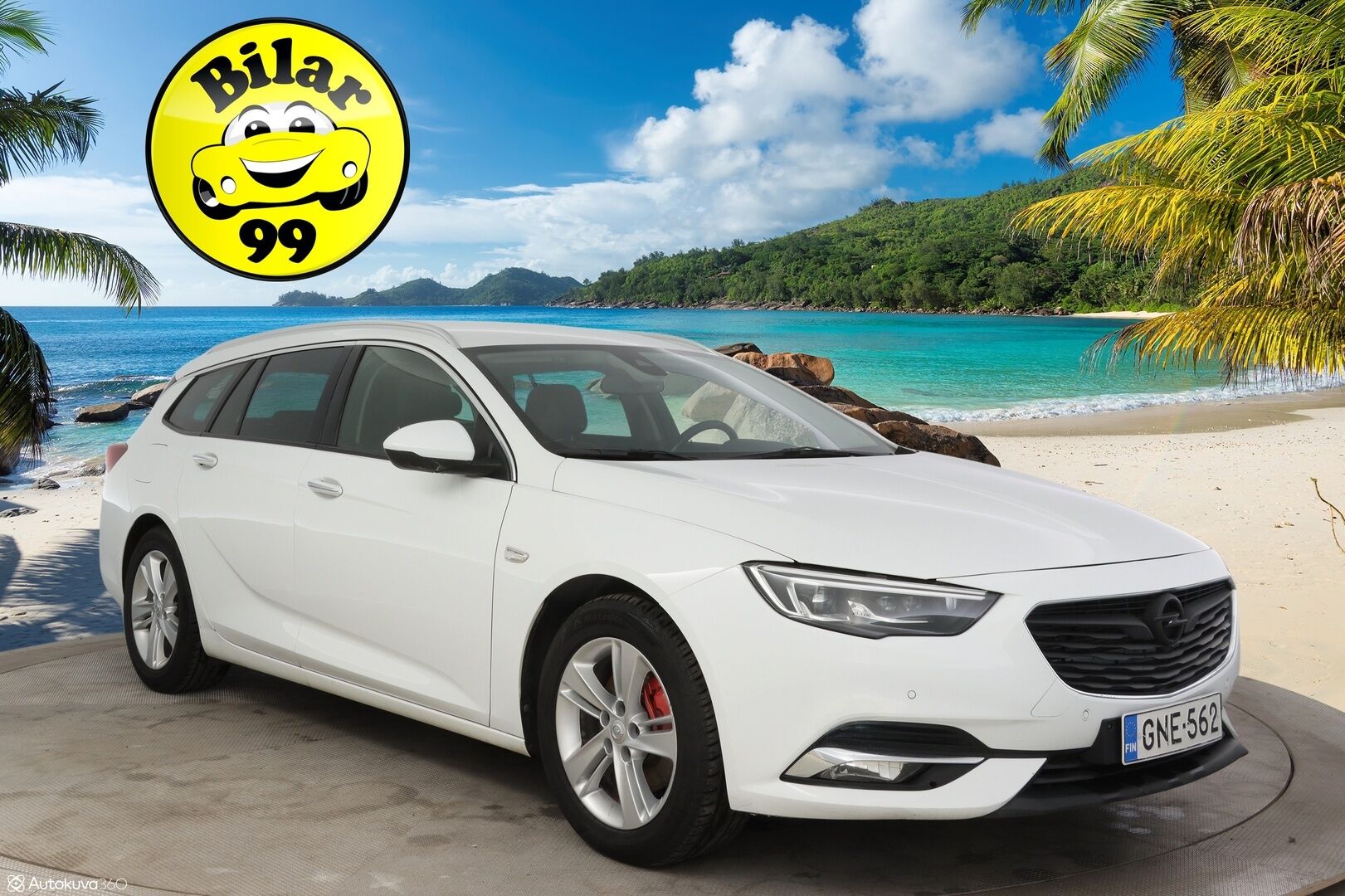 Opel Insignia 2019 Sports Tourer Innovation Plus 136 D Turbo A * Webasto / Nahkasisusta / Navi / Sähköluukku / Vakkari / Tutkat / Carplay * - * Suomi-Auto / Hyvin varusteltu / Hyvin Huollettu *