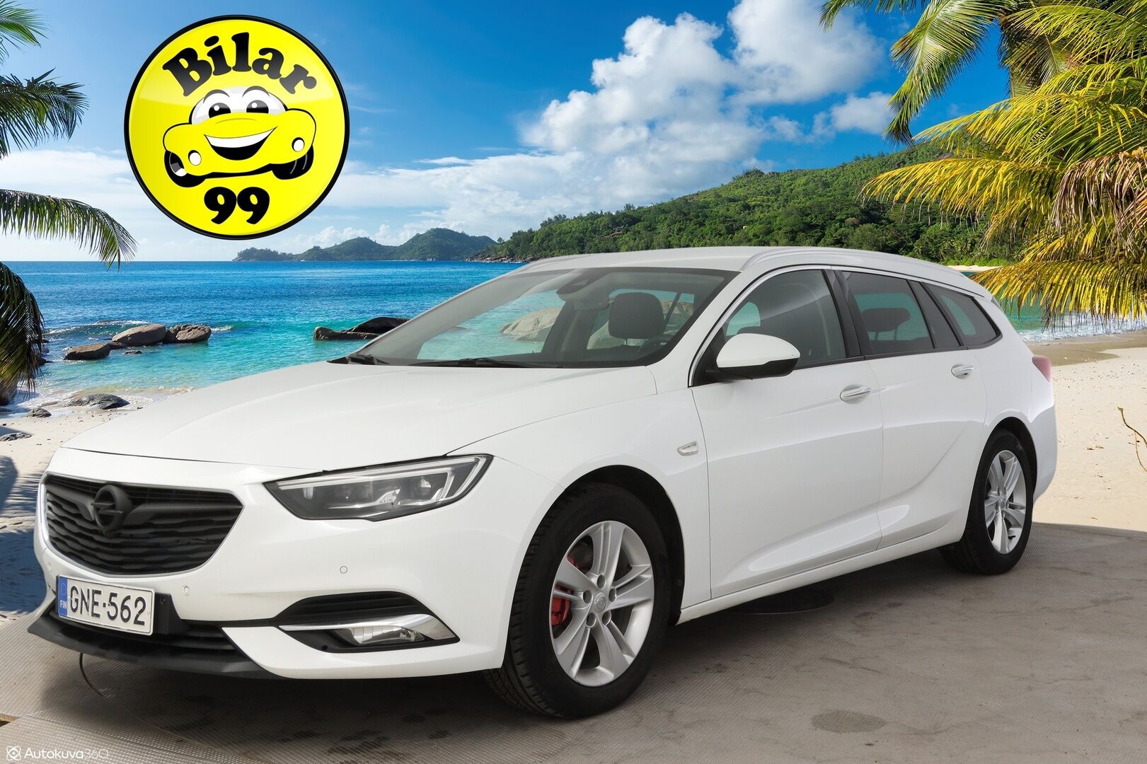 Opel Insignia 2019 Sports Tourer Innovation Plus 136 D Turbo A * Webasto / Nahkasisusta / Navi / Sähköluukku / Vakkari / Tutkat / Carplay * - * Suomi-Auto / Hyvin varusteltu / Hyvin Huollettu *