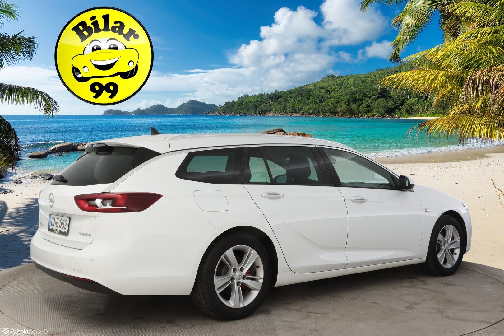 Opel Insignia 2019 Sports Tourer Innovation Plus 136 D Turbo A * Webasto / Nahkasisusta / Navi / Sähköluukku / Vakkari / Tutkat / Carplay * - * Suomi-Auto / Hyvin varusteltu / Hyvin Huollettu *