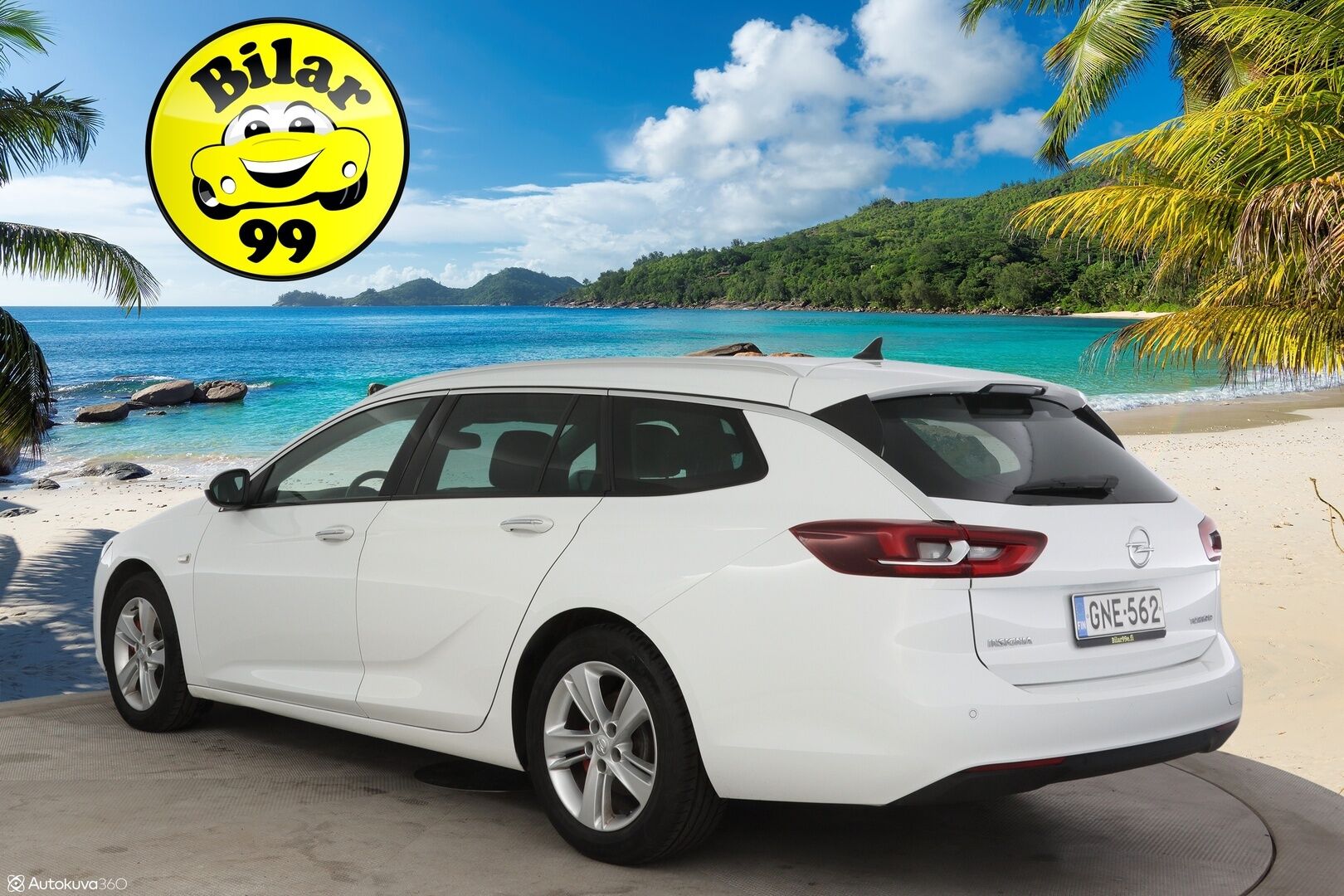 Opel Insignia 2019 Sports Tourer Innovation Plus 136 D Turbo A * Webasto / Nahkasisusta / Navi / Sähköluukku / Vakkari / Tutkat / Carplay * - * Suomi-Auto / Hyvin varusteltu / Hyvin Huollettu *