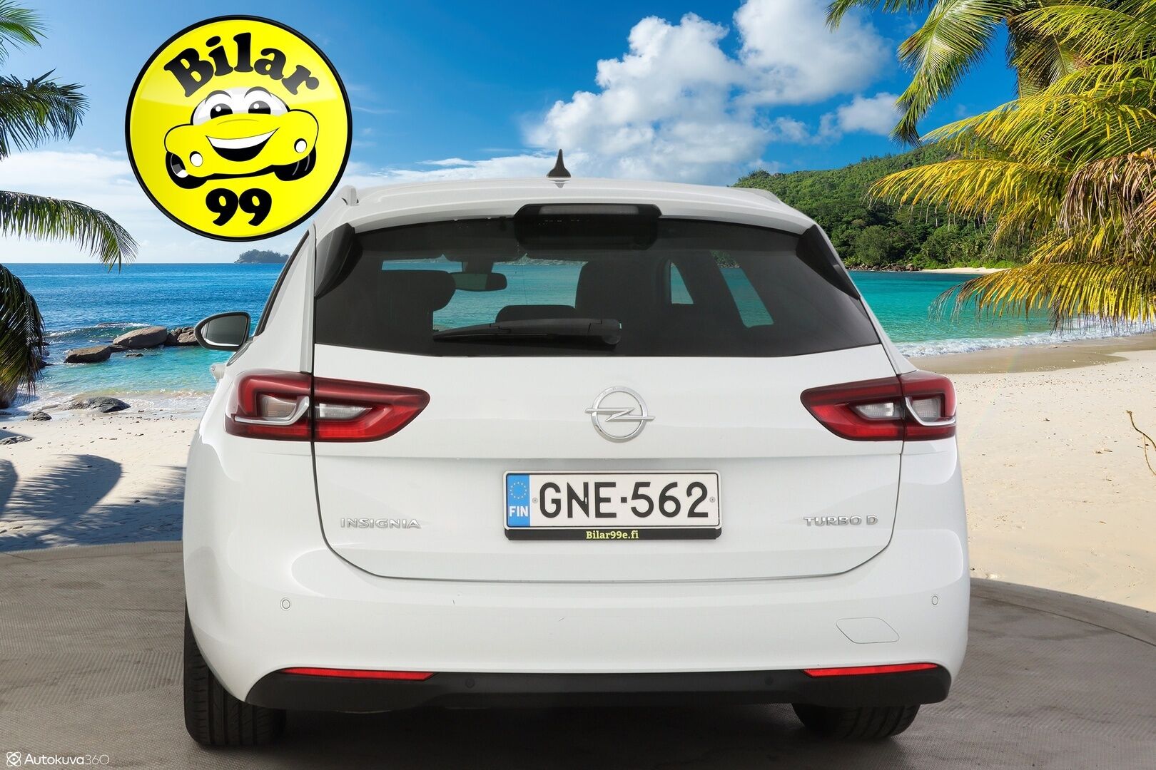 Opel Insignia 2019 Sports Tourer Innovation Plus 136 D Turbo A * Webasto / Nahkasisusta / Navi / Sähköluukku / Vakkari / Tutkat / Carplay * - * Suomi-Auto / Hyvin varusteltu / Hyvin Huollettu *