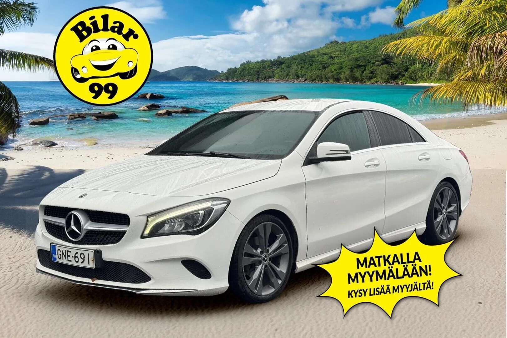 Mercedes-Benz CLA 2019 180 A Star Edition - | Webasto | LED | P-Kamera | Apple&Android | Suomi-Auto | Vakkari | Kahdet Renkaat