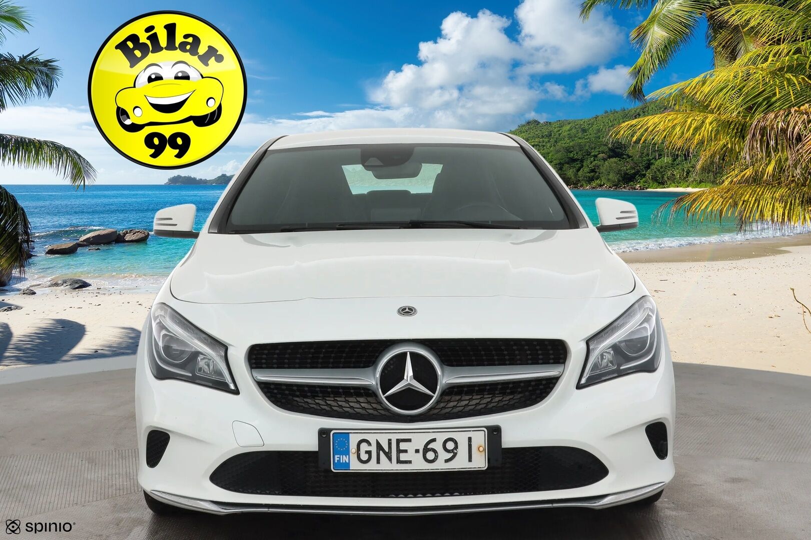 Mercedes-Benz CLA 2019 180 A Star Edition * Vakkari / High performance LED / Sporttipenkit / Polttoainekäyttöinen lämmitin / Apple&Android * - Suomi-auto / Kahdet Renkaat