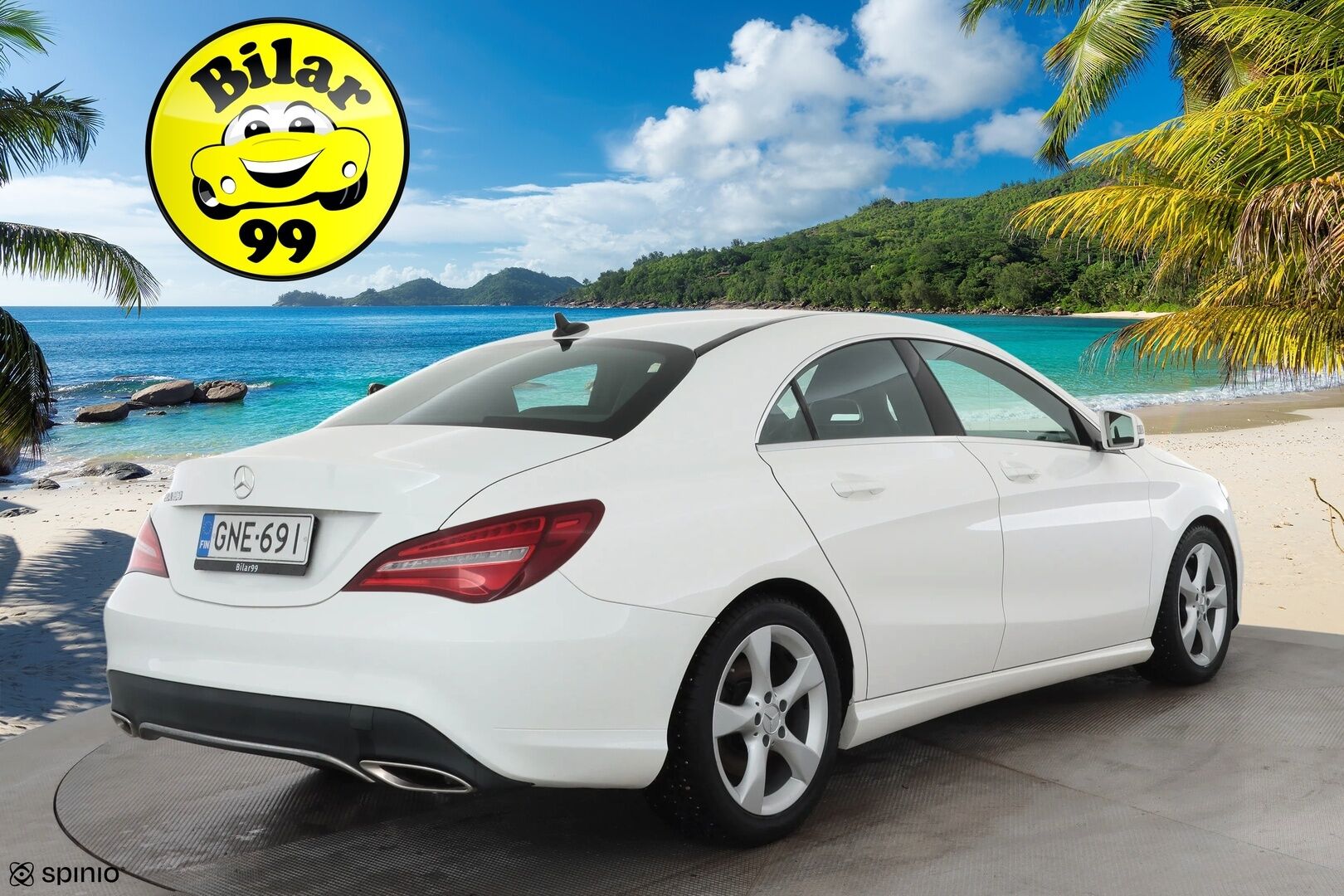 Mercedes-Benz CLA 2019 180 A Star Edition * Vakkari / High performance LED / Sporttipenkit / Polttoainekäyttöinen lämmitin / Apple&Android * - Suomi-auto / Kahdet Renkaat