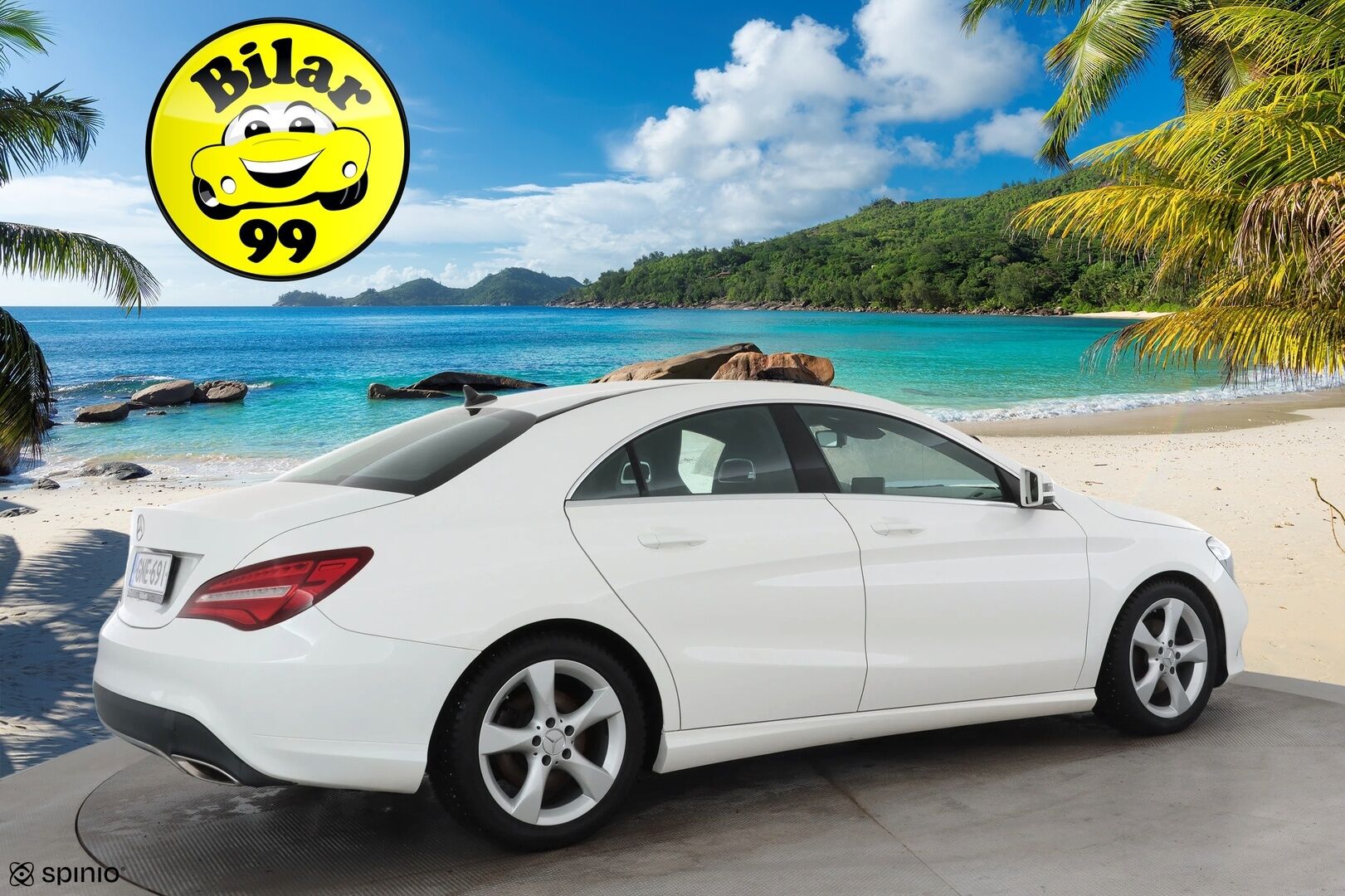 Mercedes-Benz CLA 2019 180 A Star Edition * Vakkari / High performance LED / Sporttipenkit / Polttoainekäyttöinen lämmitin / Apple&Android * - Suomi-auto / Kahdet Renkaat