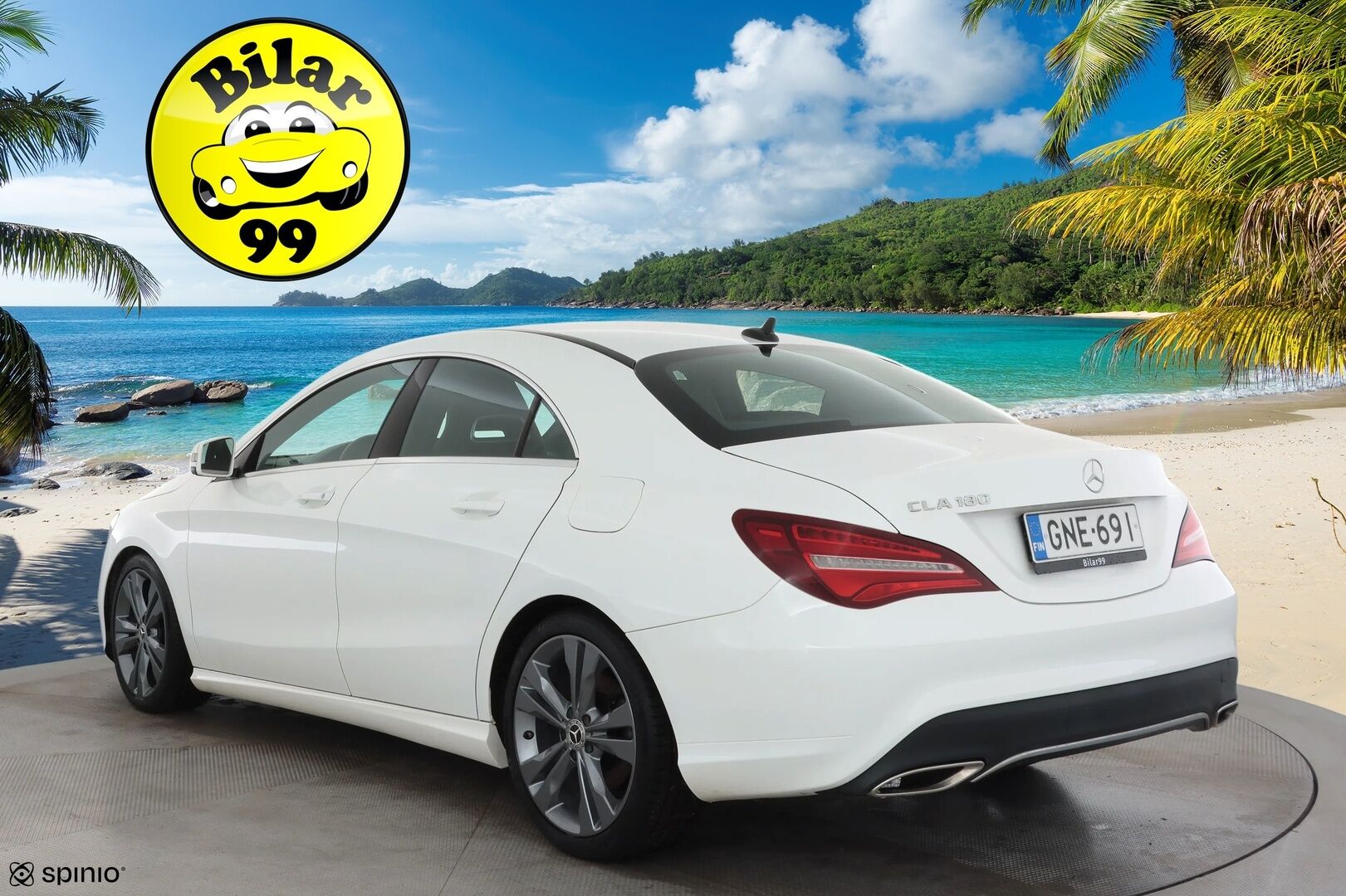 Mercedes-Benz CLA 2019 180 A Star Edition * Vakkari / High performance LED / Sporttipenkit / Polttoainekäyttöinen lämmitin / Apple&Android * - Suomi-auto / Kahdet Renkaat