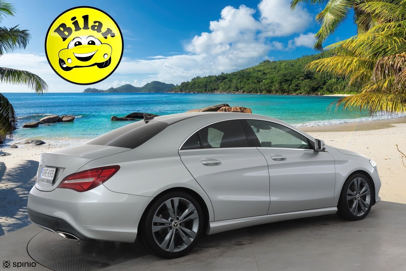 Mercedes-Benz CLA 2019 180 A Star Edition - | LED | Puolinahat | Sporttipenkit | P.kamera | Vakkari | Apple & Android | Lohko+sisähaara | IHC | Merkkihuollettu | 2x renkaat aluin | Suomiauto | 