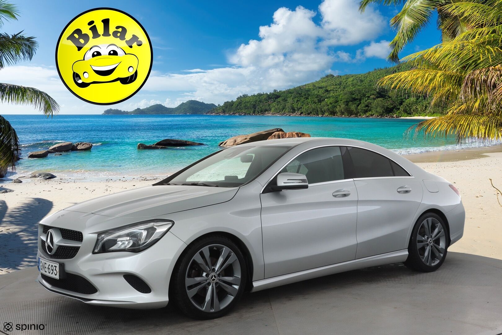 Mercedes-Benz CLA 2019 180 A Star Edition - | LED | Puolinahat | Sporttipenkit | P.kamera | Vakkari | Apple & Android | Lohko+sisähaara | IHC | Merkkihuollettu | 2x renkaat aluin | Suomiauto | 