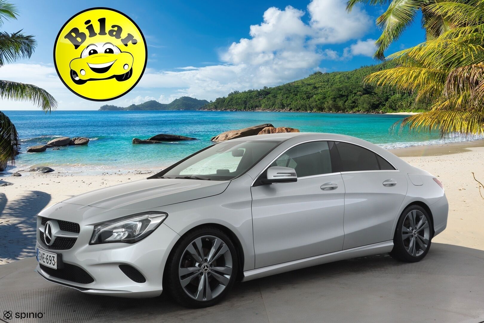 Mercedes-Benz CLA 2019 180 A Star Edition - | LED | Puolinahat | Sporttipenkit | P.kamera | Vakkari | Apple & Android | Lohko+sisähaara | IHC | Merkkihuollettu | 2x renkaat aluin | Suomiauto | 